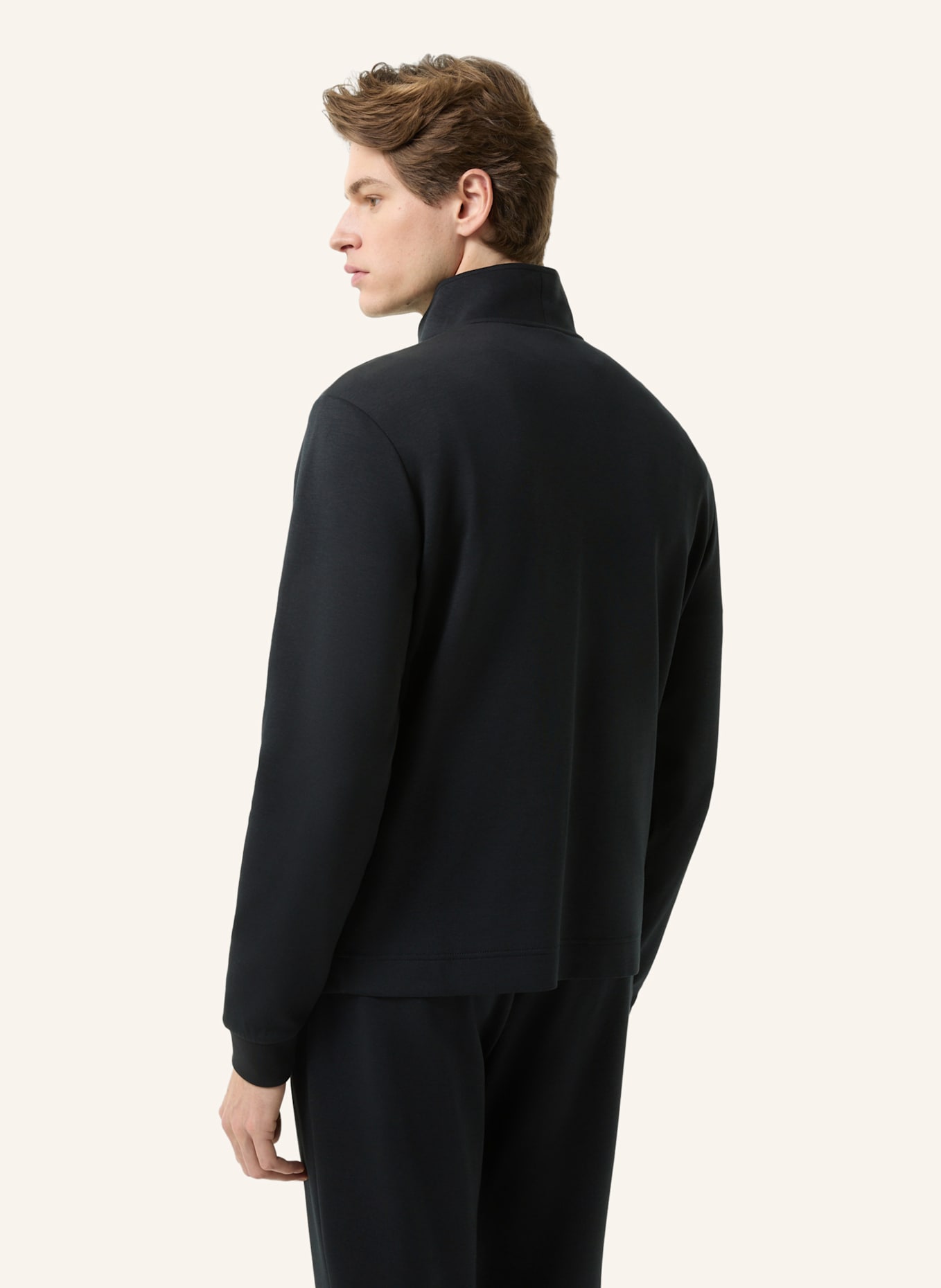 BOGNER Sweatshirt: SCHWARZ