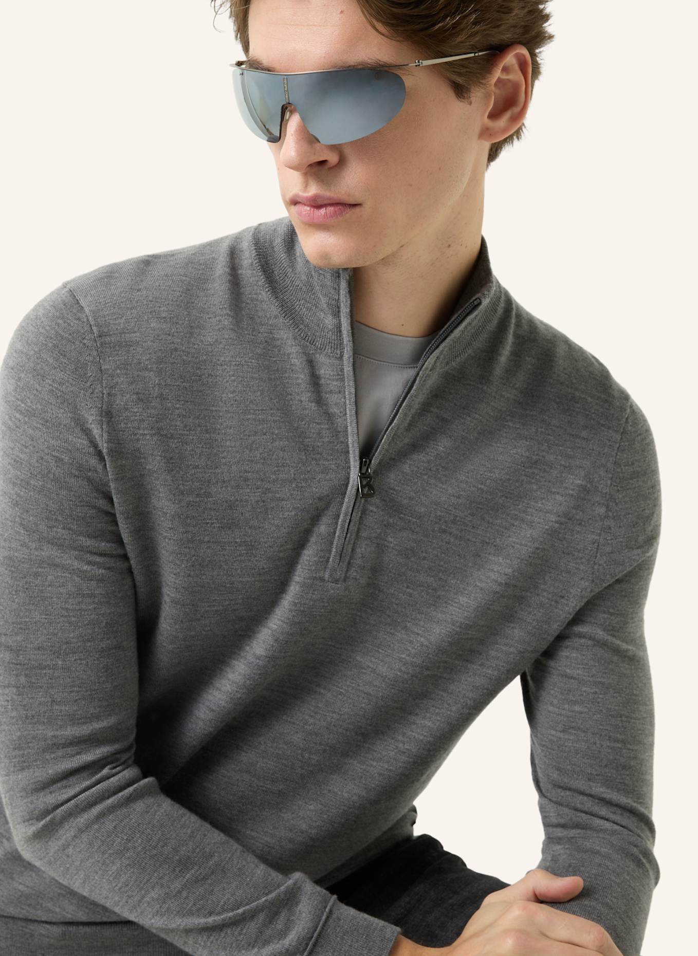 BOGNER Pullover: GRAU
