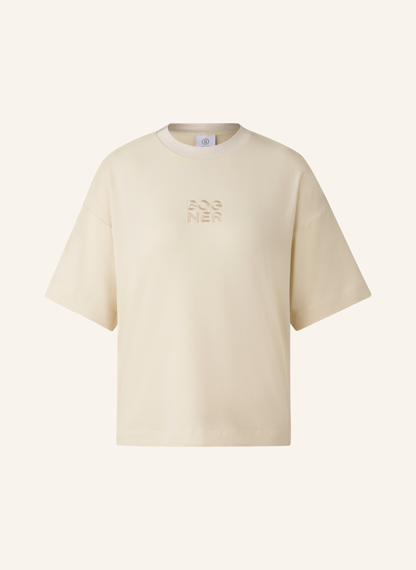 BOGNER T-Shirt: BEIGE