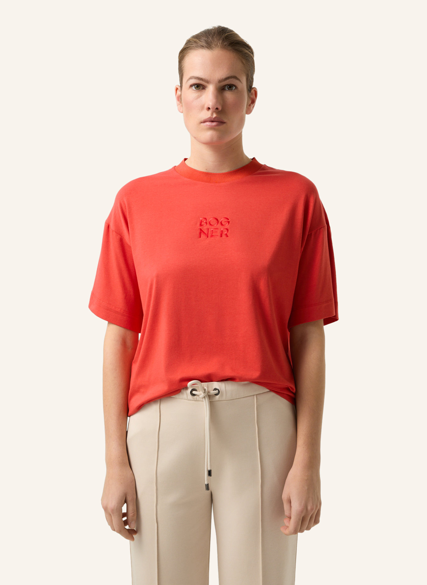 BOGNER T-Shirt: ROT