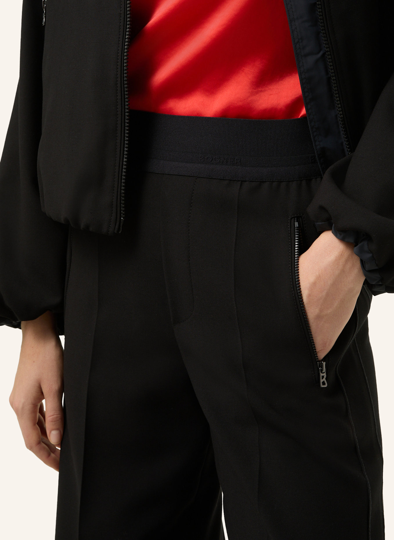 BOGNER Marlenehose YLVI: SCHWARZ