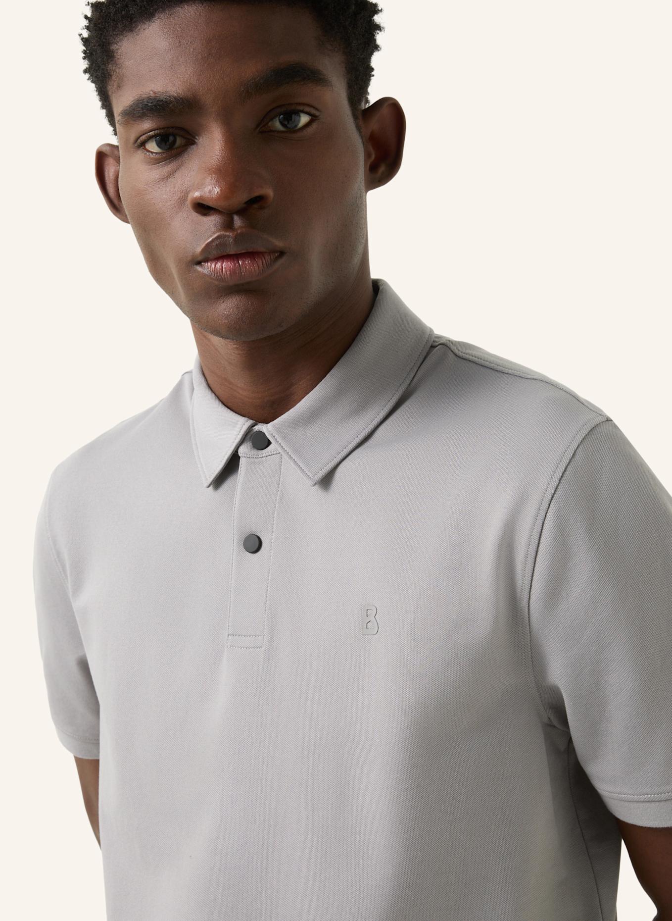 BOGNER Piqué-Poloshirt TIMO Regular Fit: GRAU