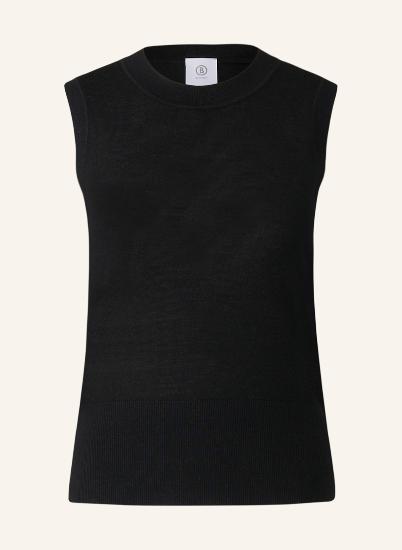 BOGNER Stricktop ISOLA: SCHWARZ