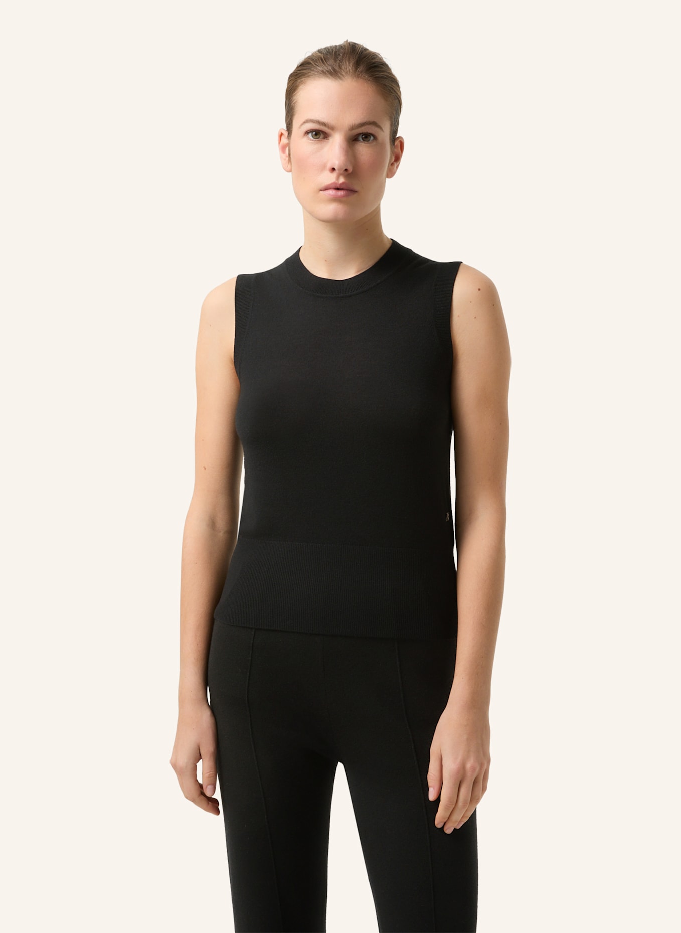 BOGNER Stricktop ISOLA: SCHWARZ