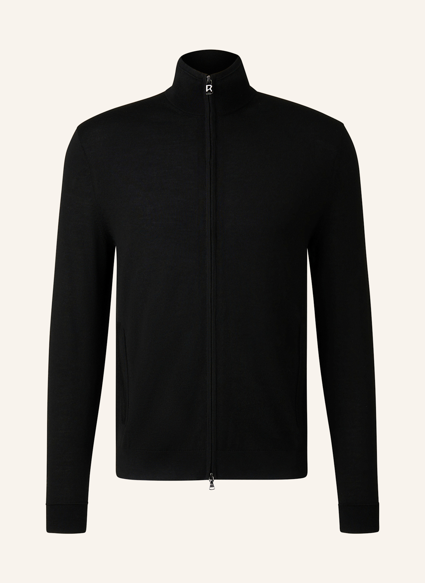 BOGNER Strickjacke: SCHWARZ