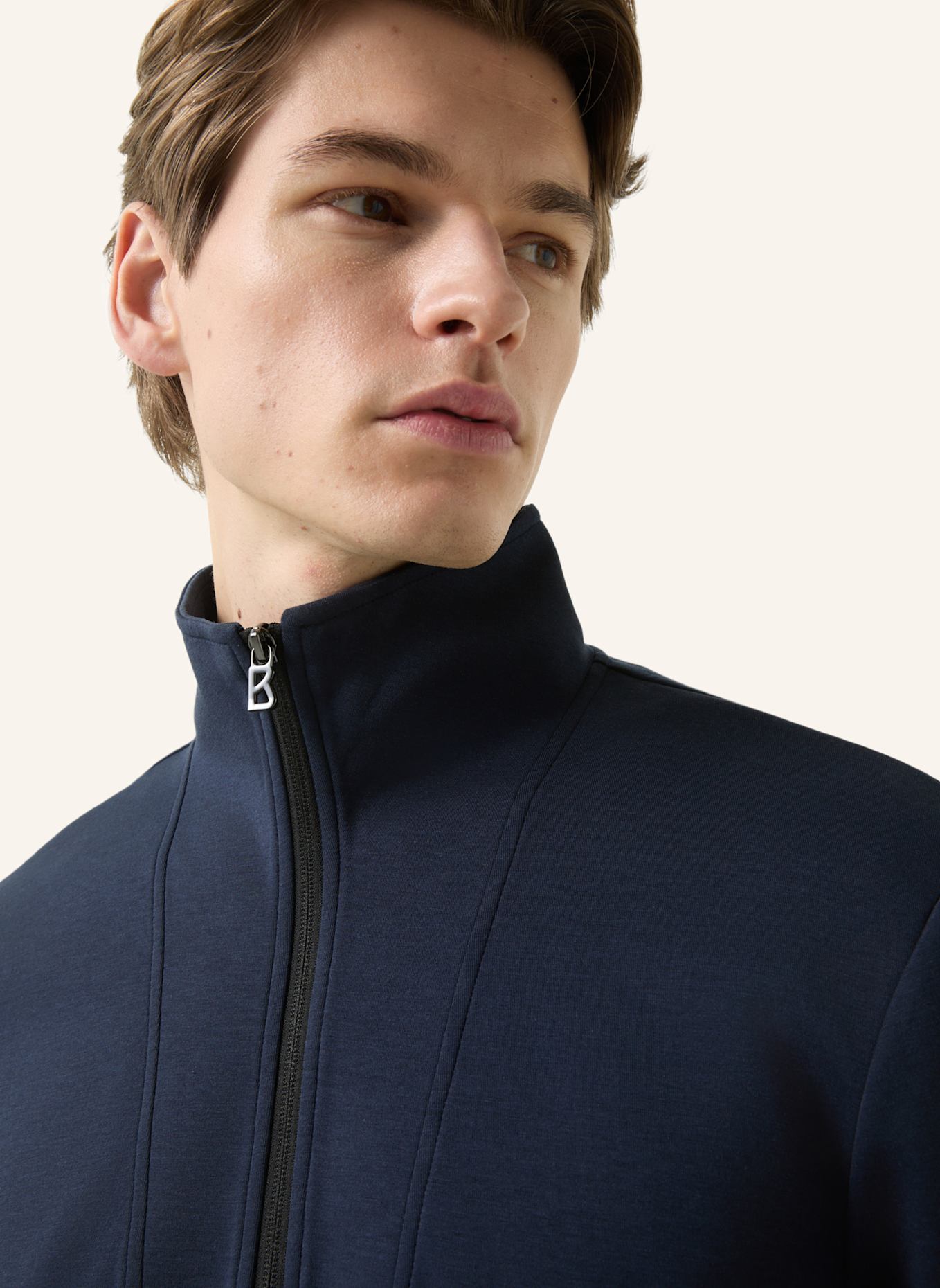 BOGNER Sweatshirt: DUNKELBLAU