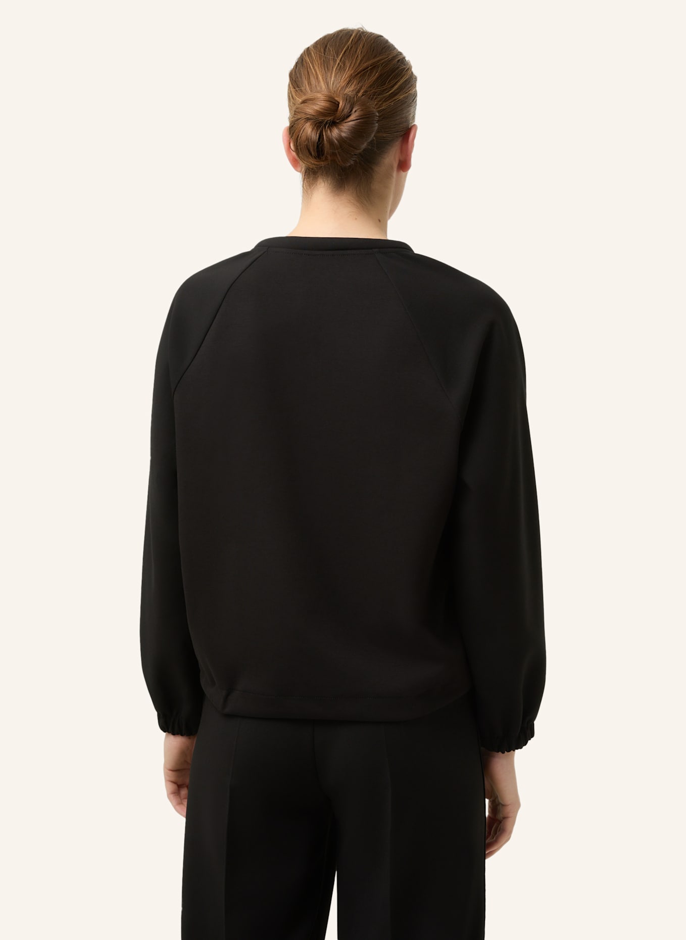 BOGNER Sweatshirt: SCHWARZ