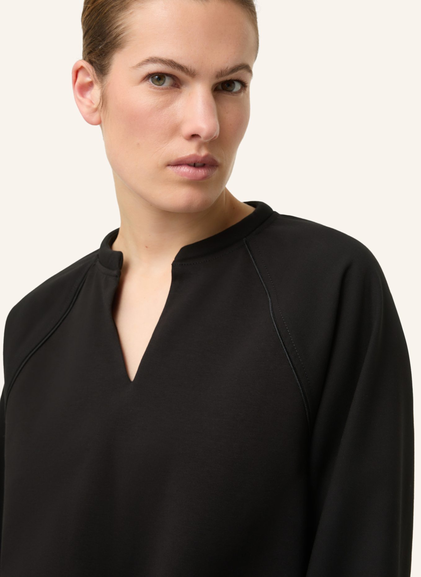 BOGNER Sweatshirt: SCHWARZ