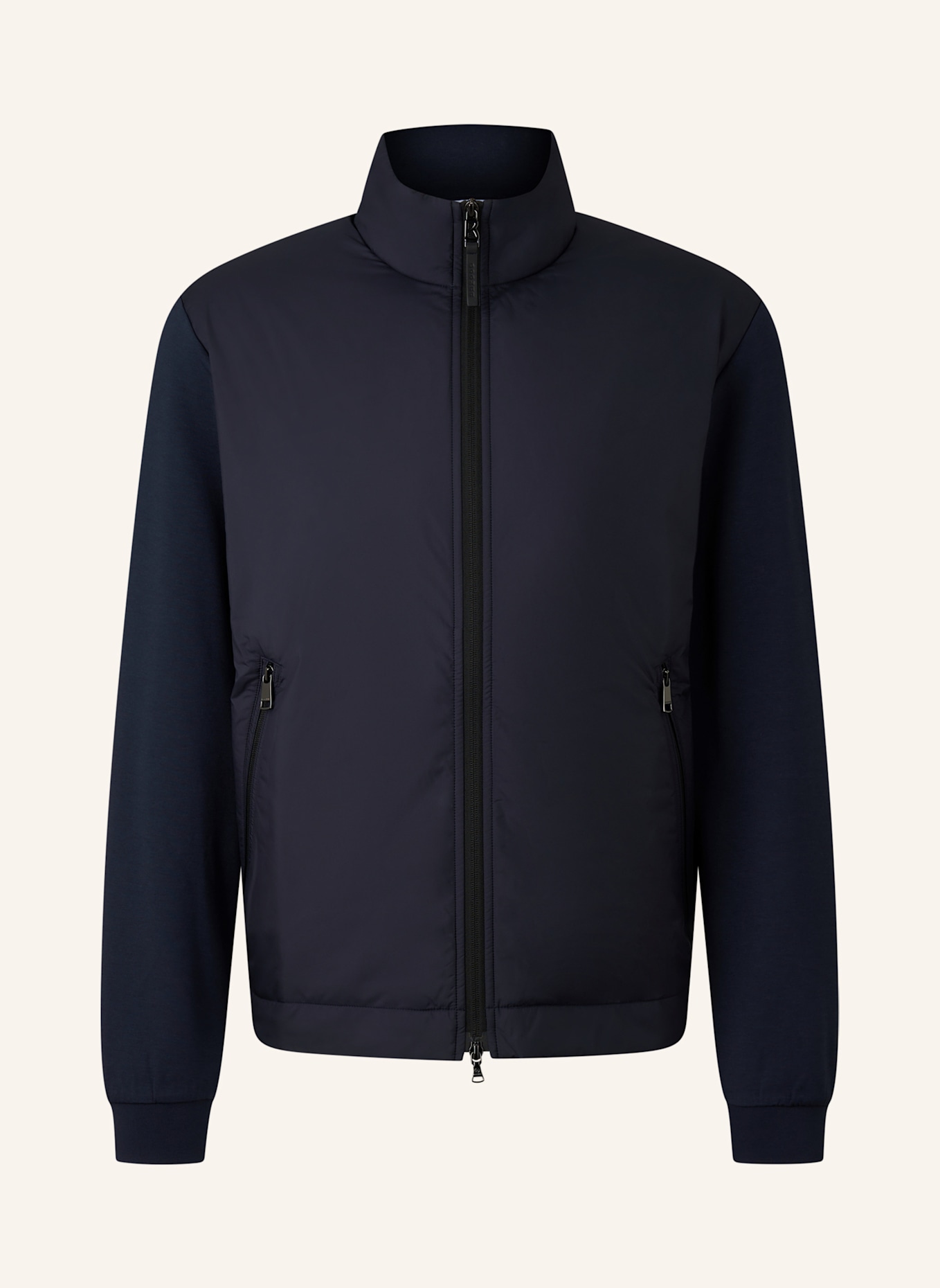 BOGNER Jacke ROVER  im Materialmix: DUNKELBLAU