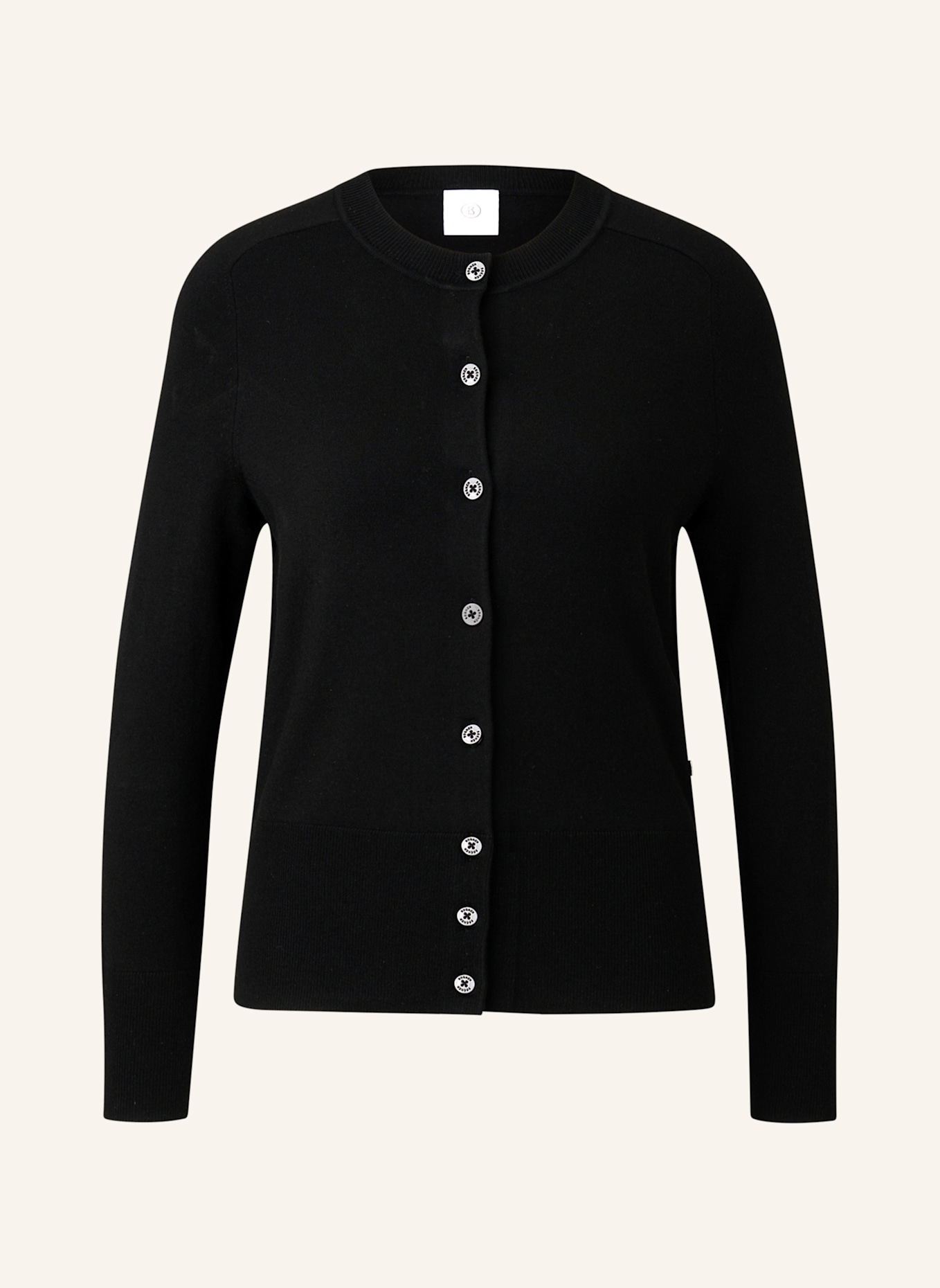 BOGNER Strickjacke ILMA: SCHWARZ