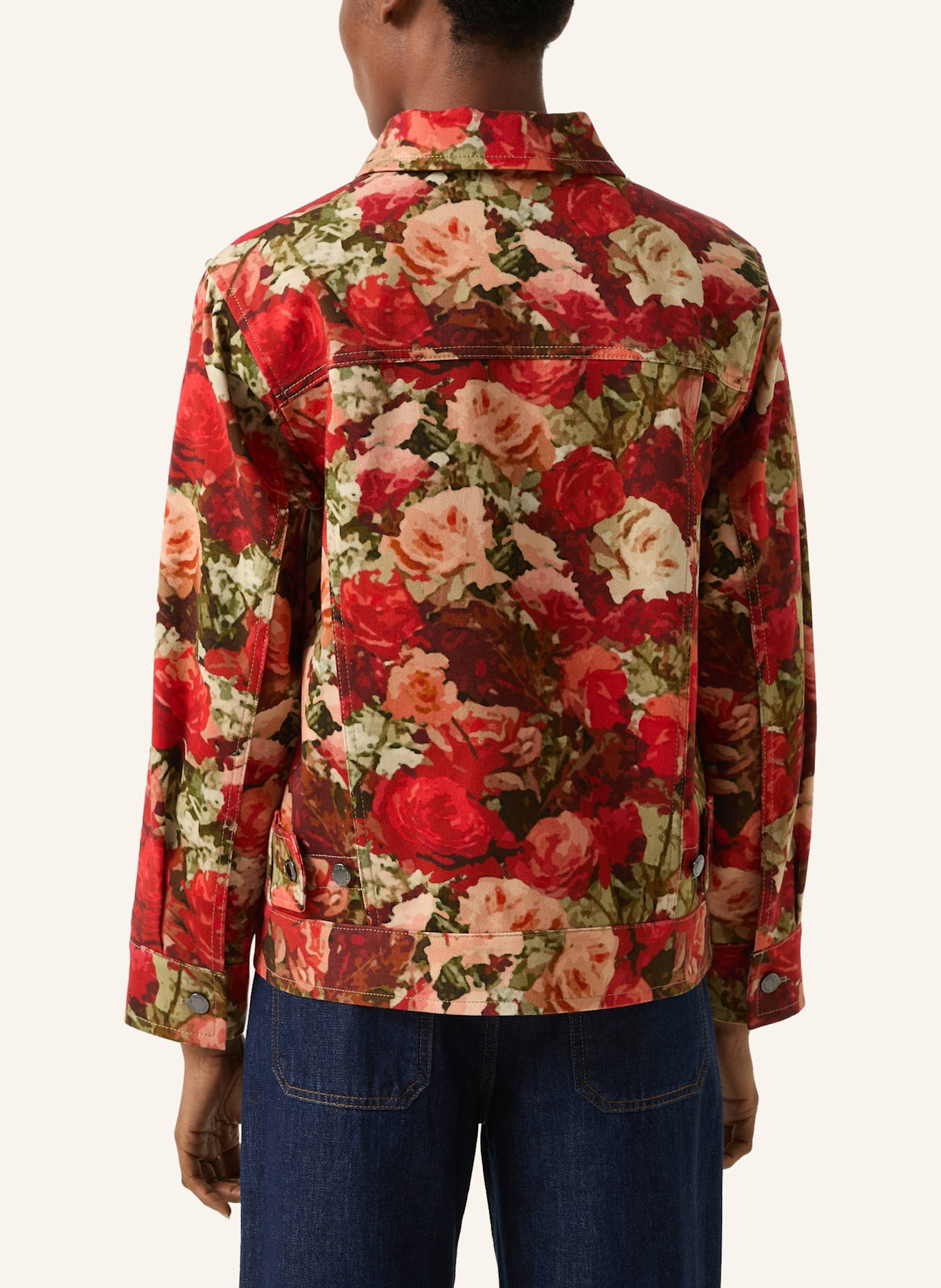 BOGNER Übergangsjacke: ROT/ GRÜN