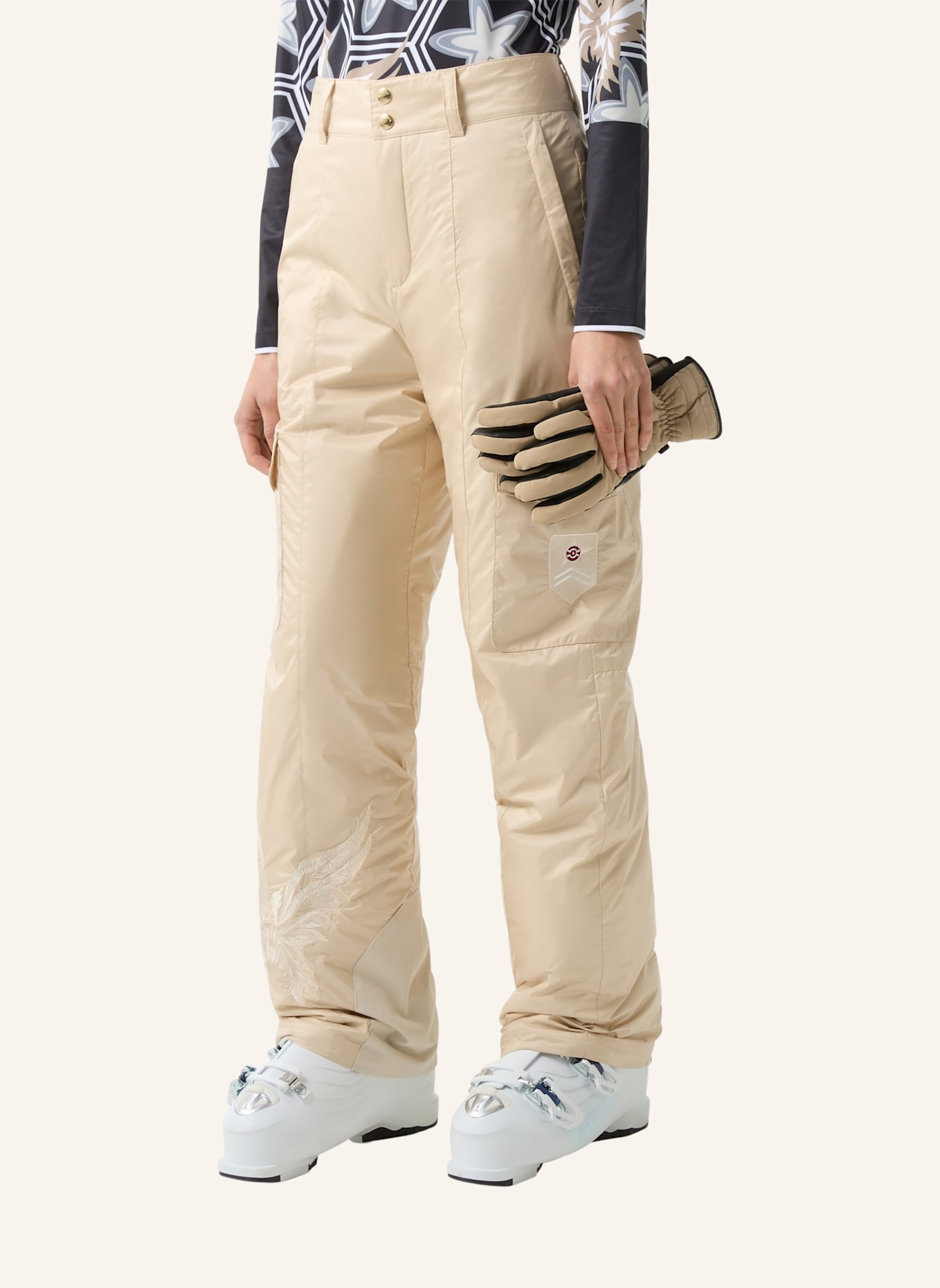 BOGNER Skihose: BEIGE
