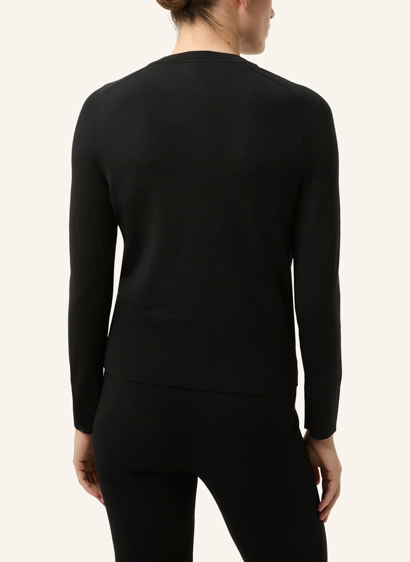 BOGNER Strickjacke ILMA: SCHWARZ