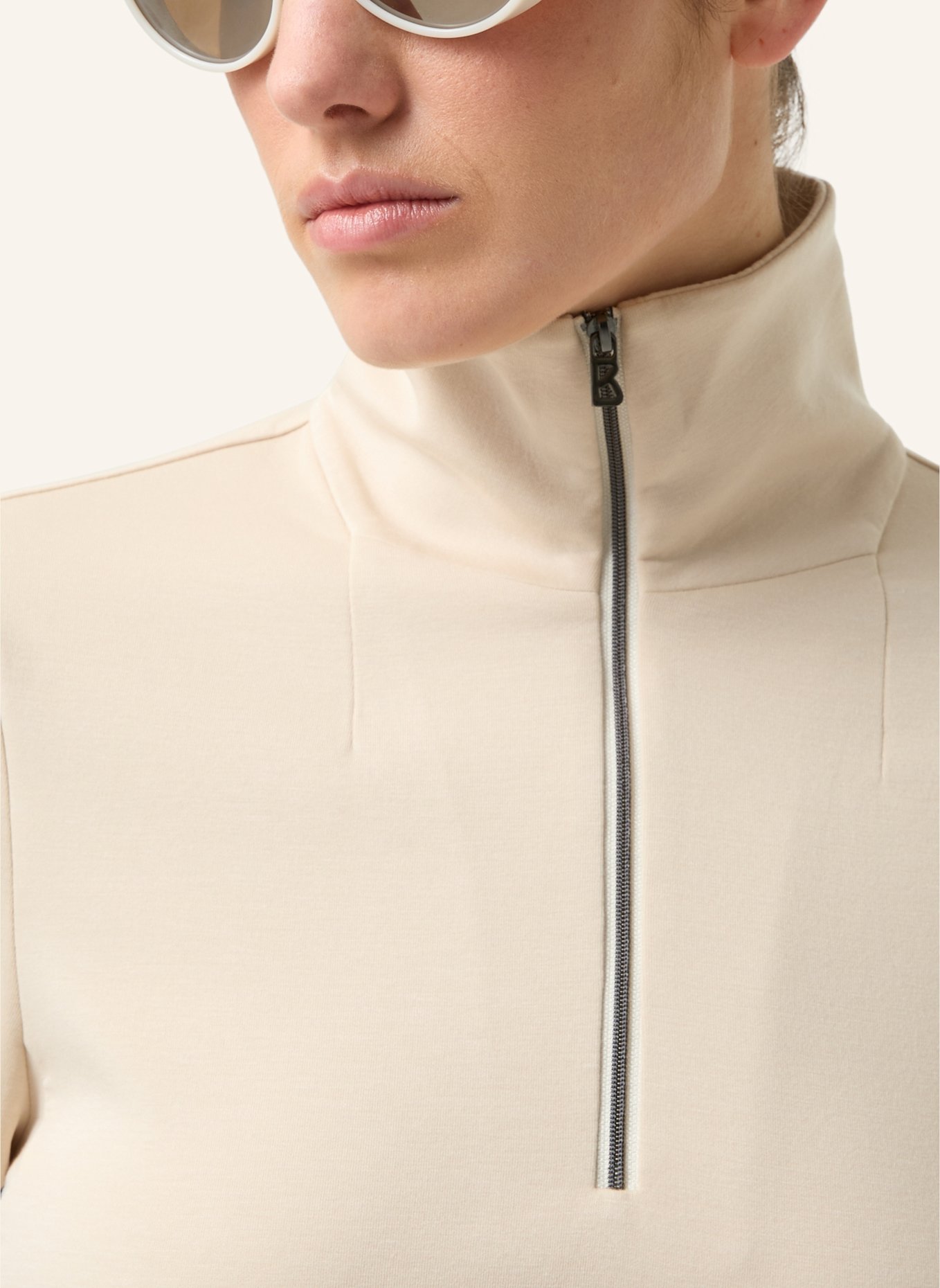 BOGNER Sweatshirt: BEIGE