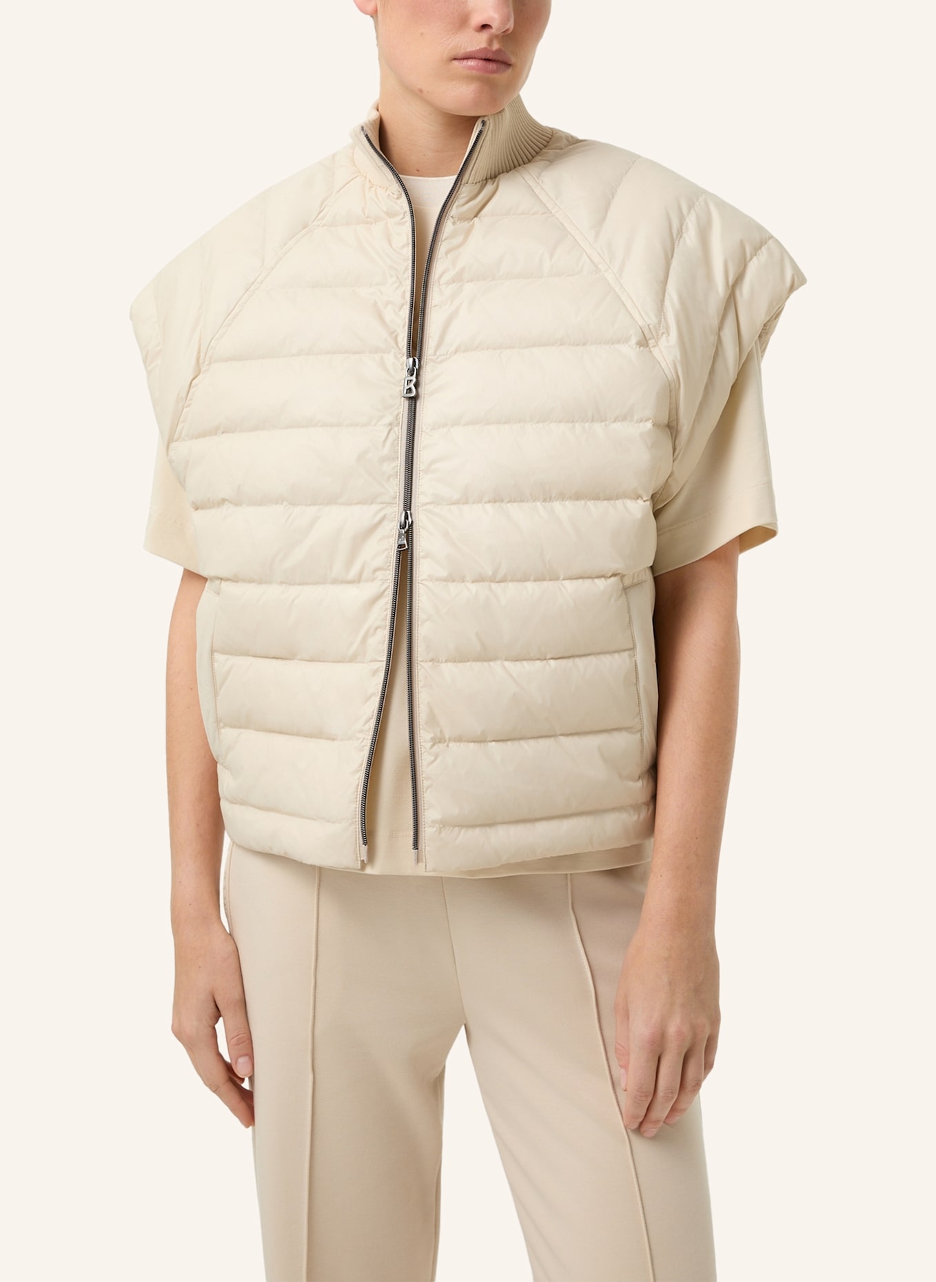 BOGNER Daunenweste NAHLA: BEIGE