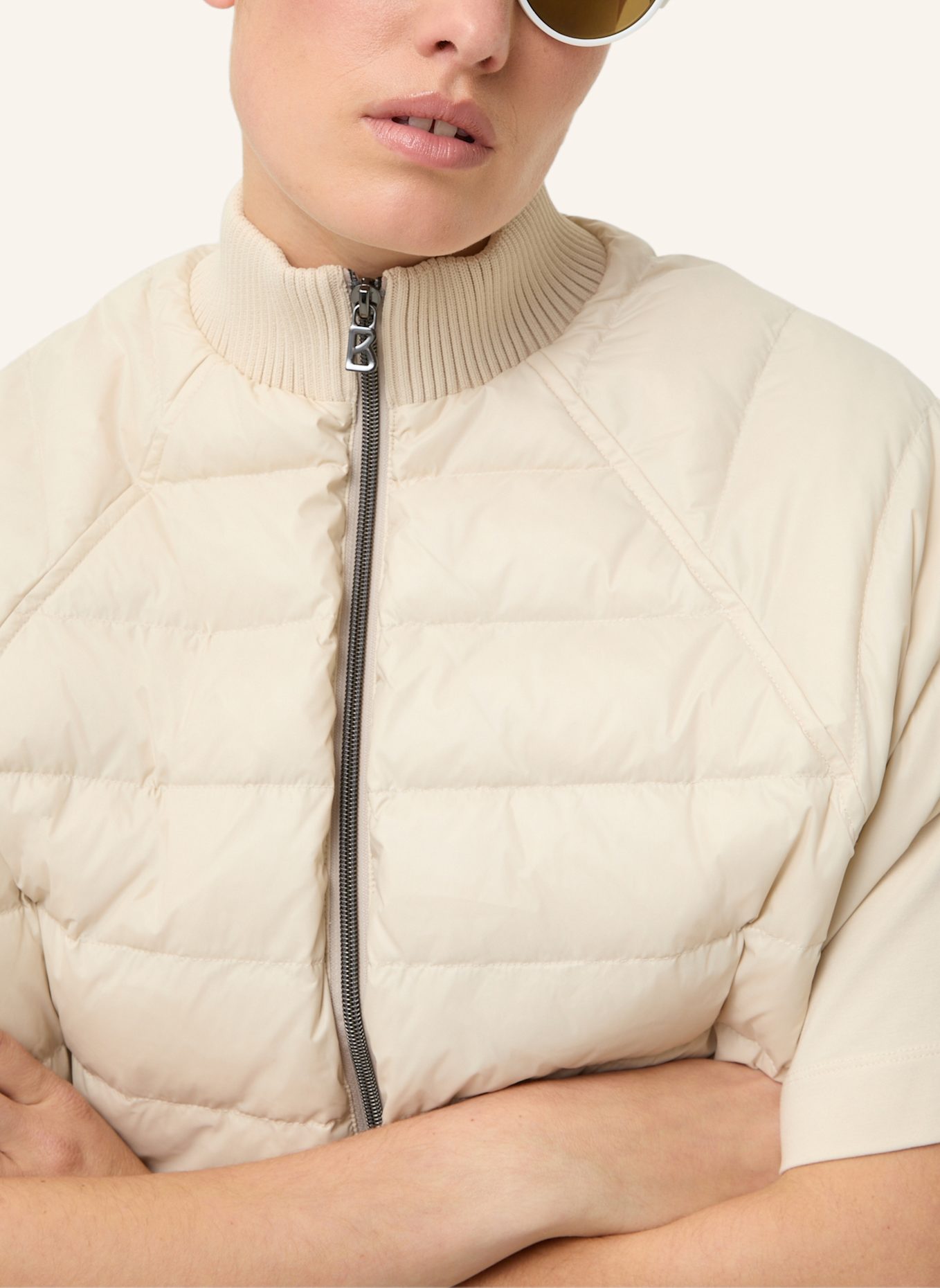 BOGNER Daunenweste NAHLA: BEIGE