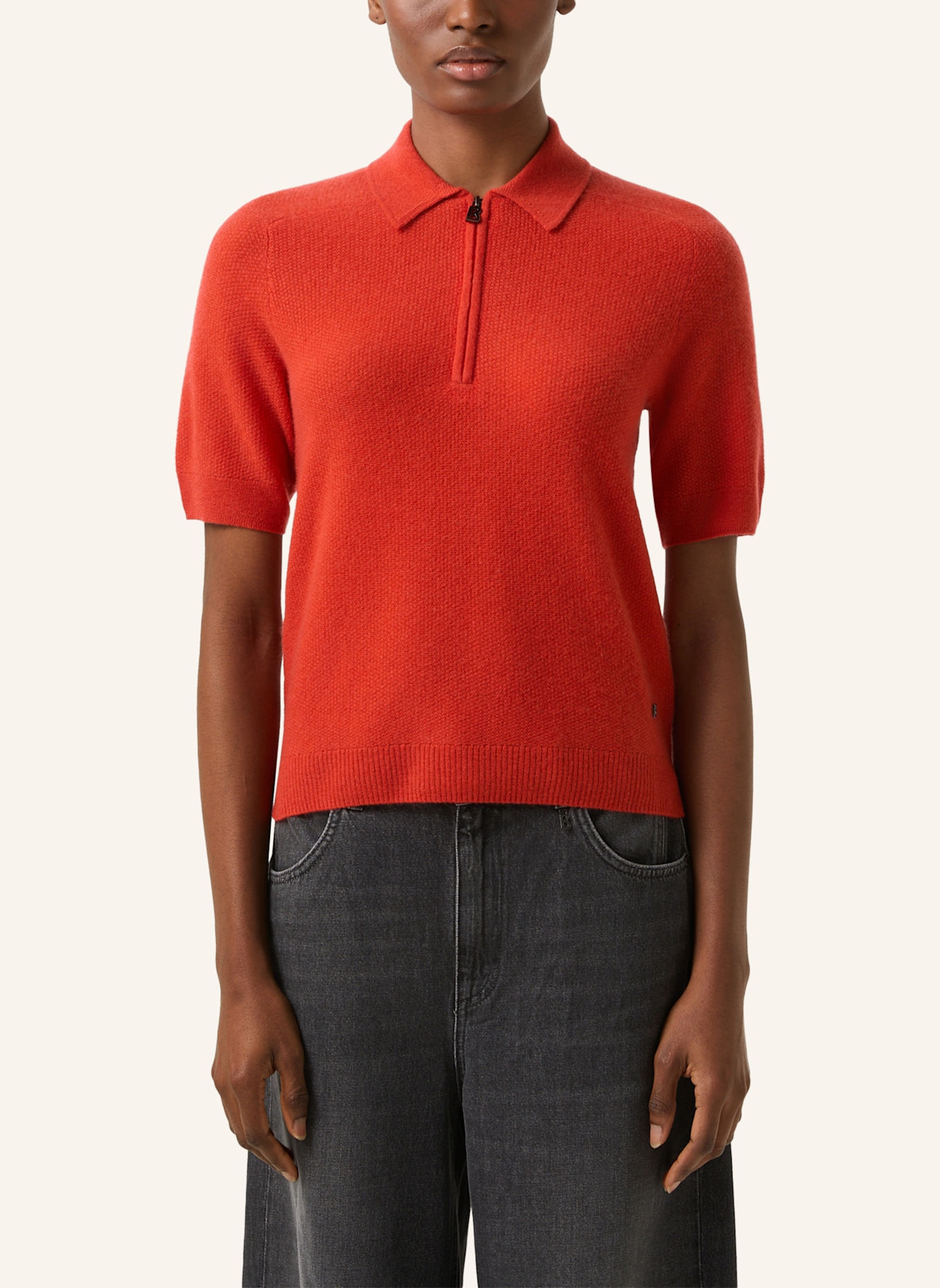 BOGNER Strickshirt: ROT