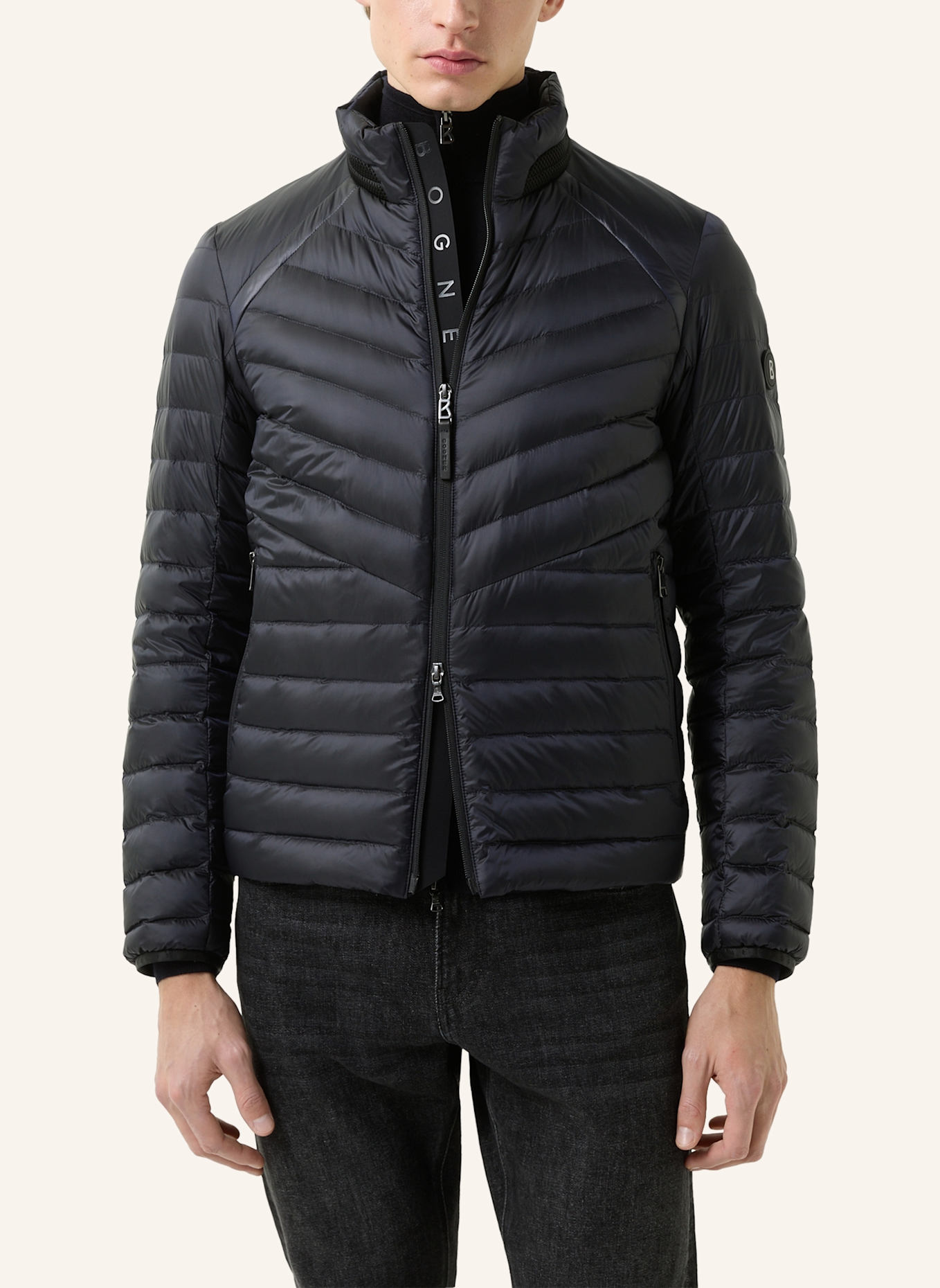 BOGNER Lightweight-Daunenjacke LIMAN: DUNKELBLAU