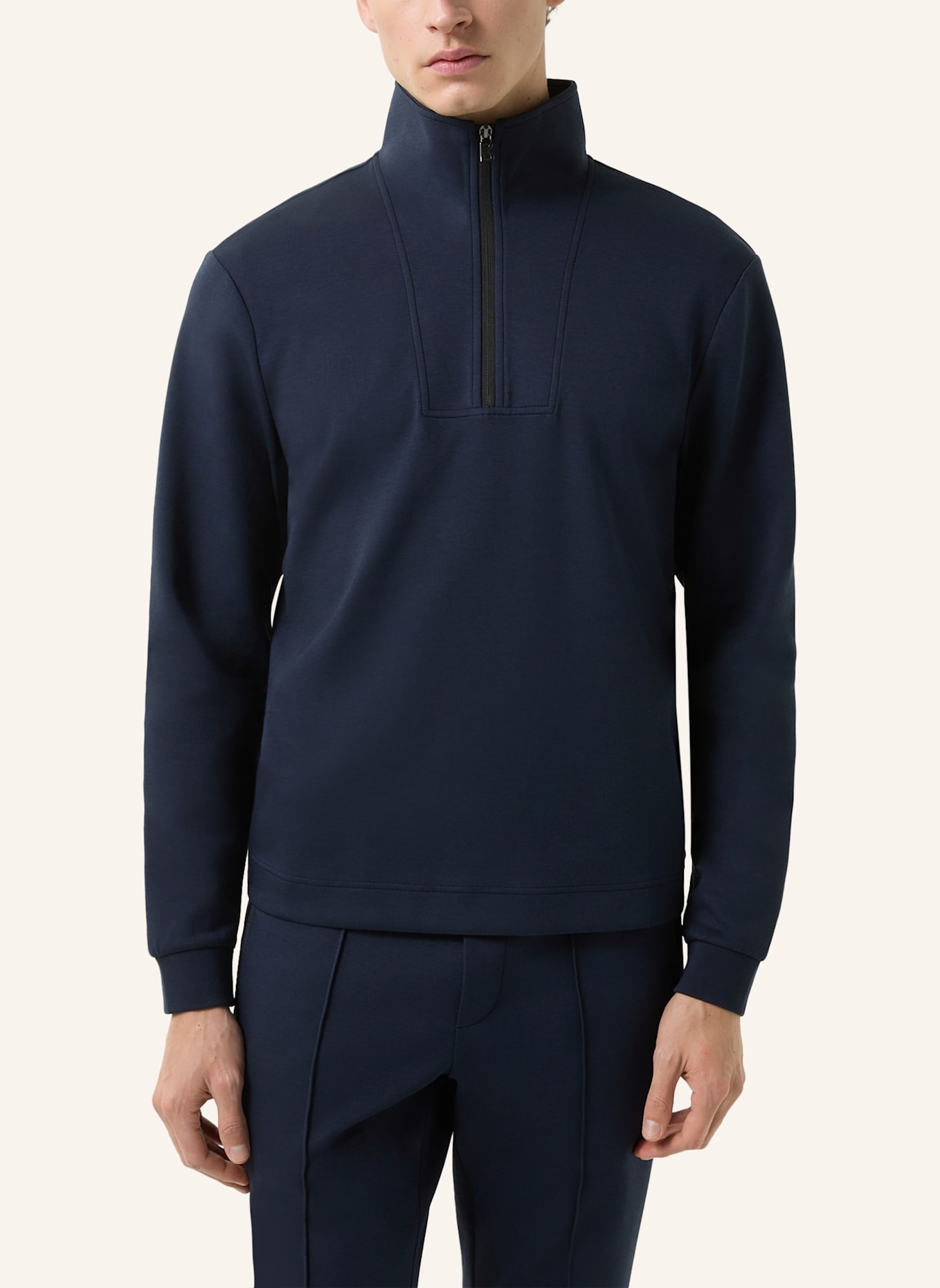 BOGNER Sweatshirt: DUNKELBLAU