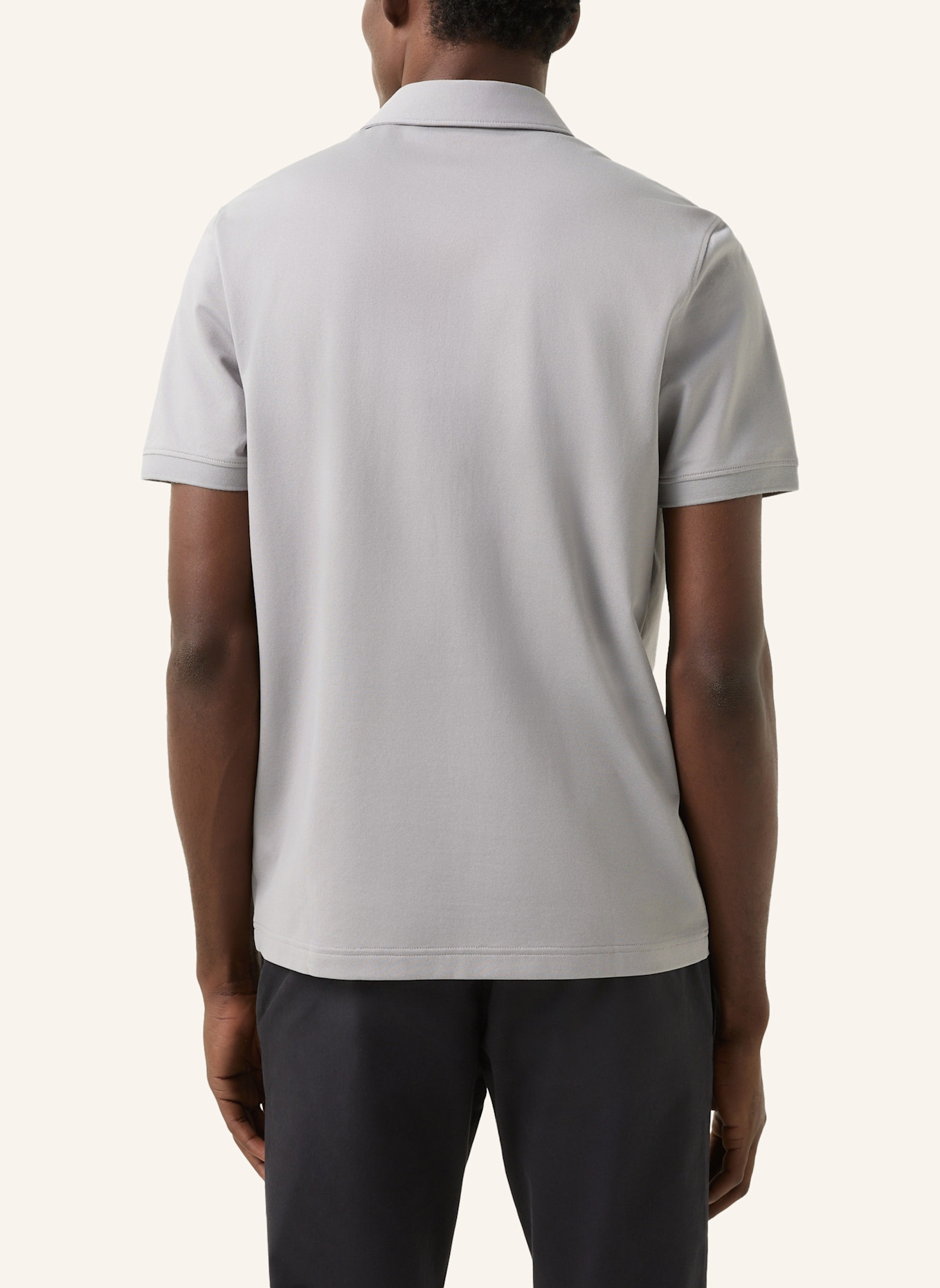 BOGNER Piqué-Poloshirt TIMO Regular Fit: GRAU