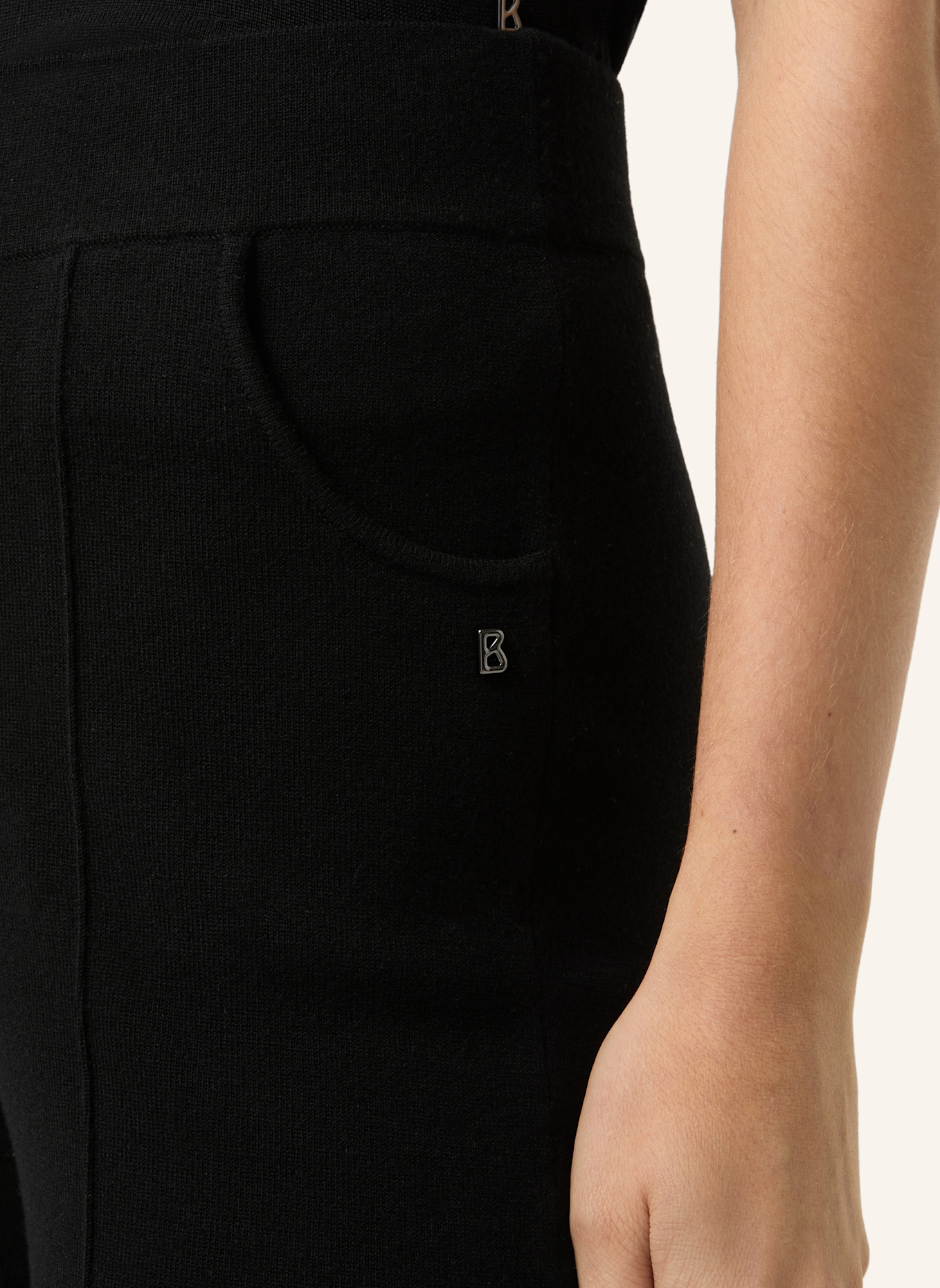 BOGNER Strickhose: SCHWARZ