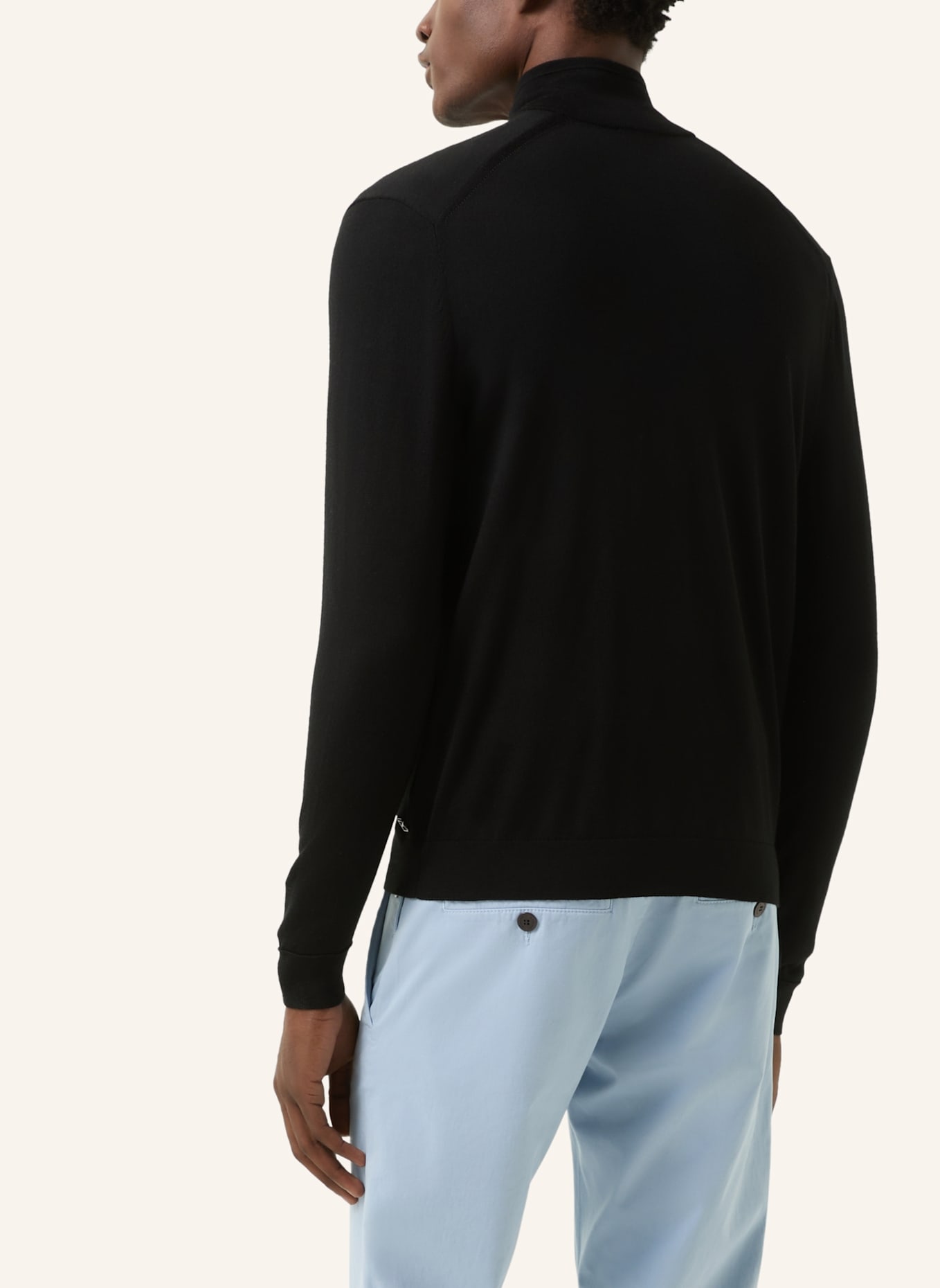 BOGNER Strickjacke: SCHWARZ