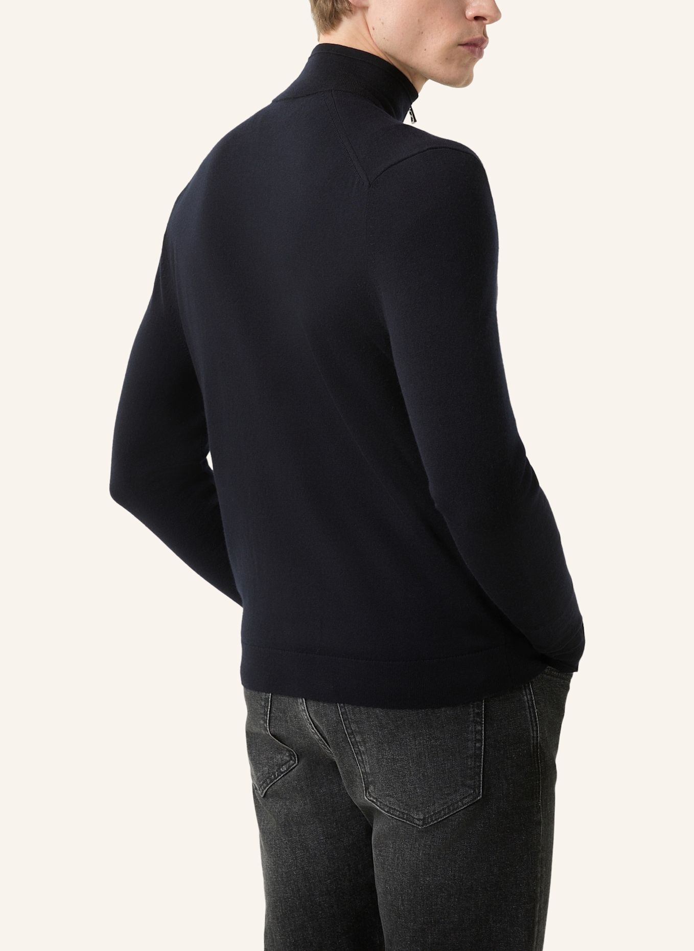 BOGNER Strickjacke: DUNKELBLAU