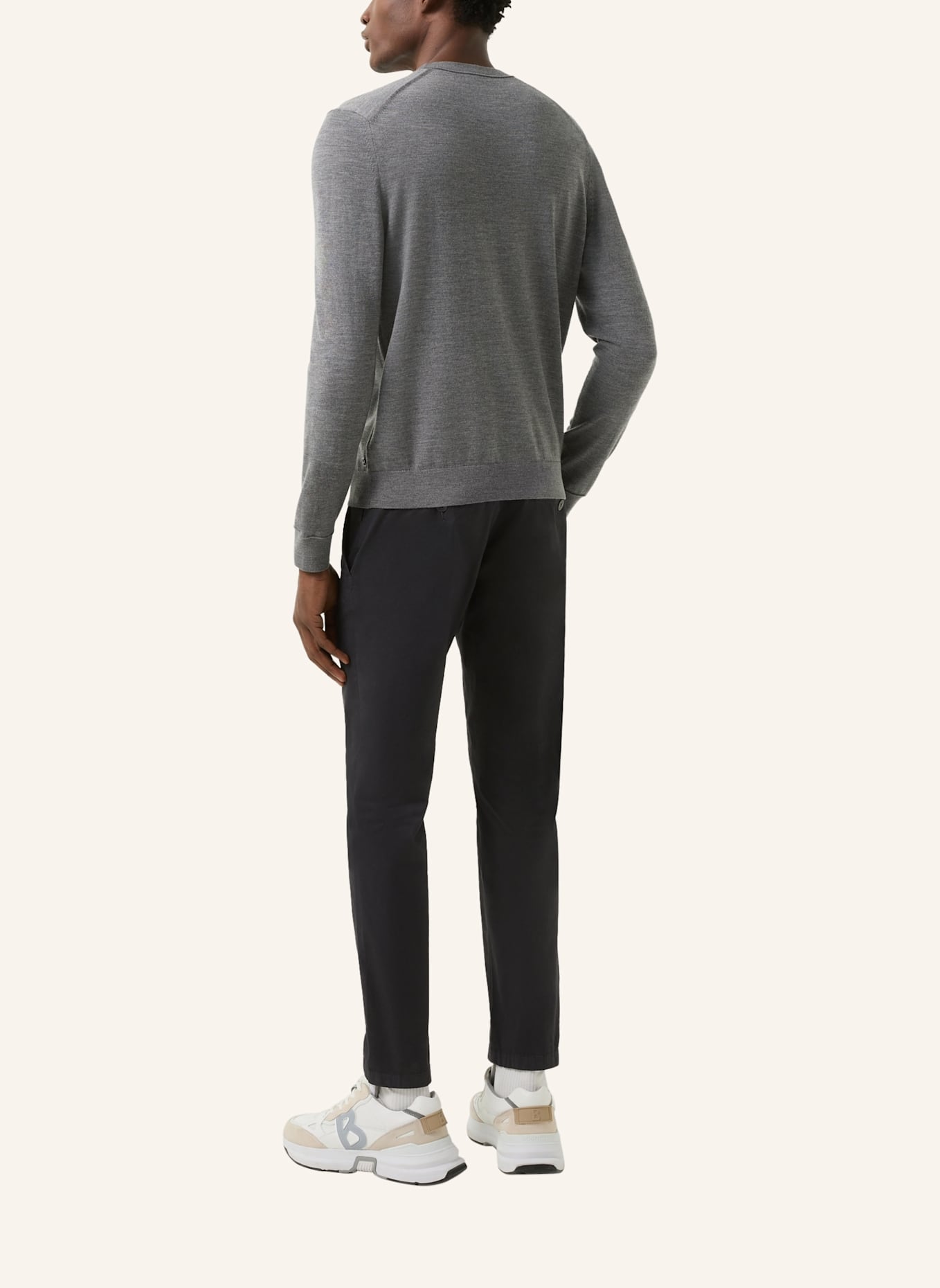 BOGNER Pullover OLE: GRAU