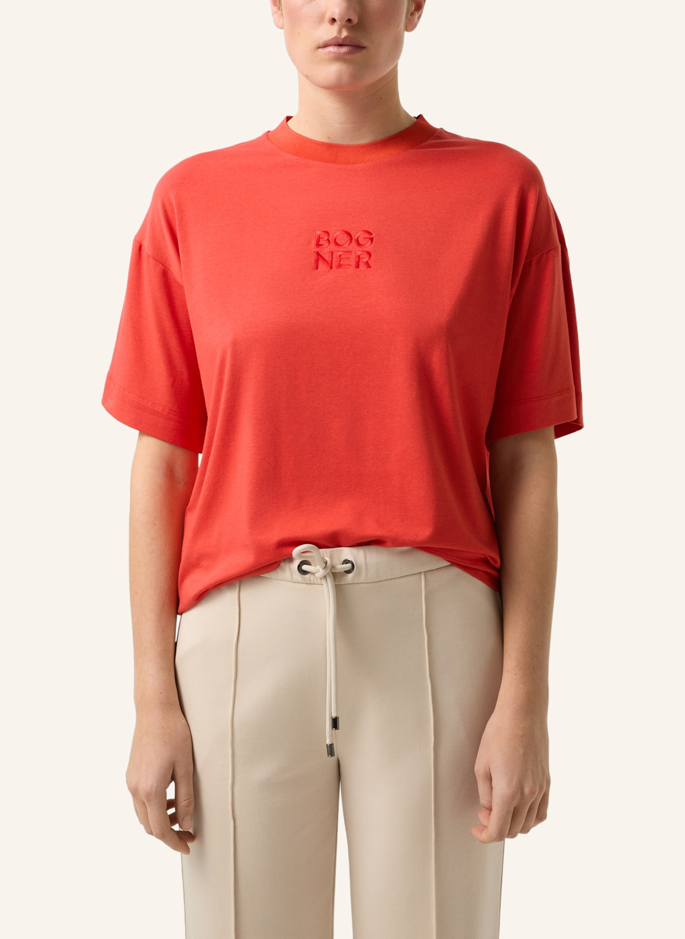 BOGNER T-Shirt: ROT
