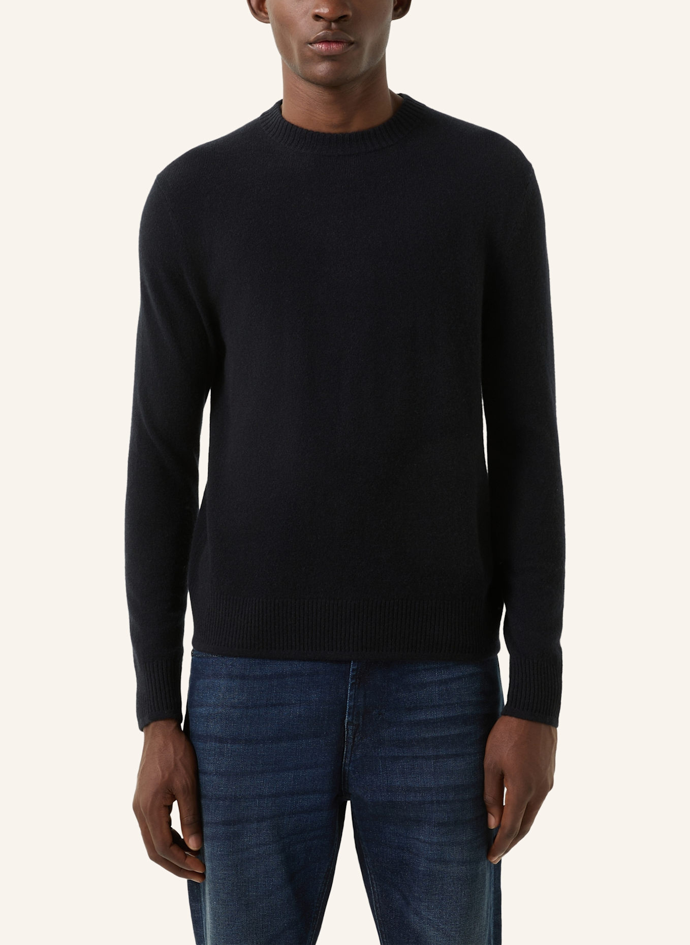 BOGNER Cashmere-Pullover BRENDON: DUNKELBLAU