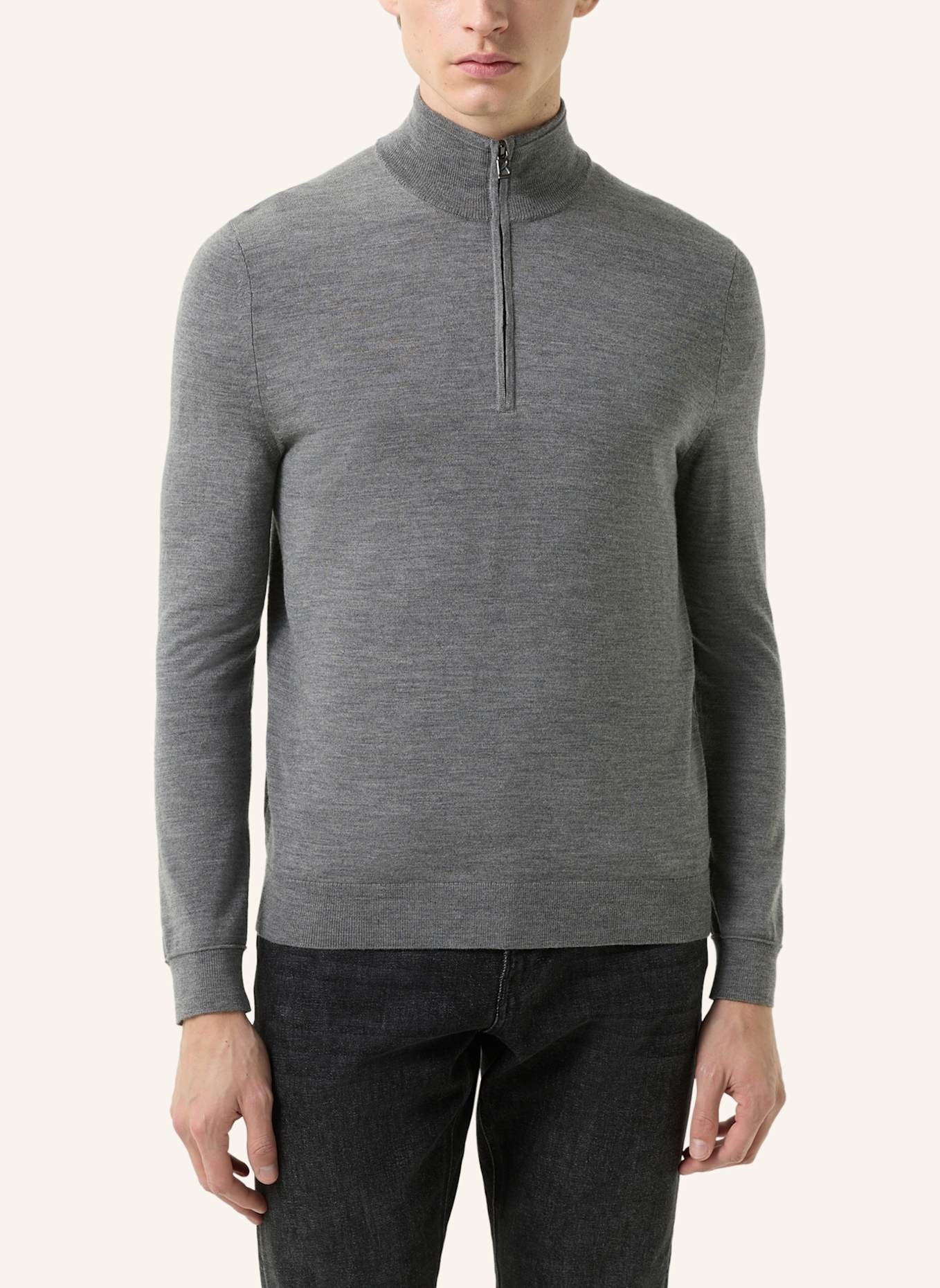 BOGNER Pullover: GRAU