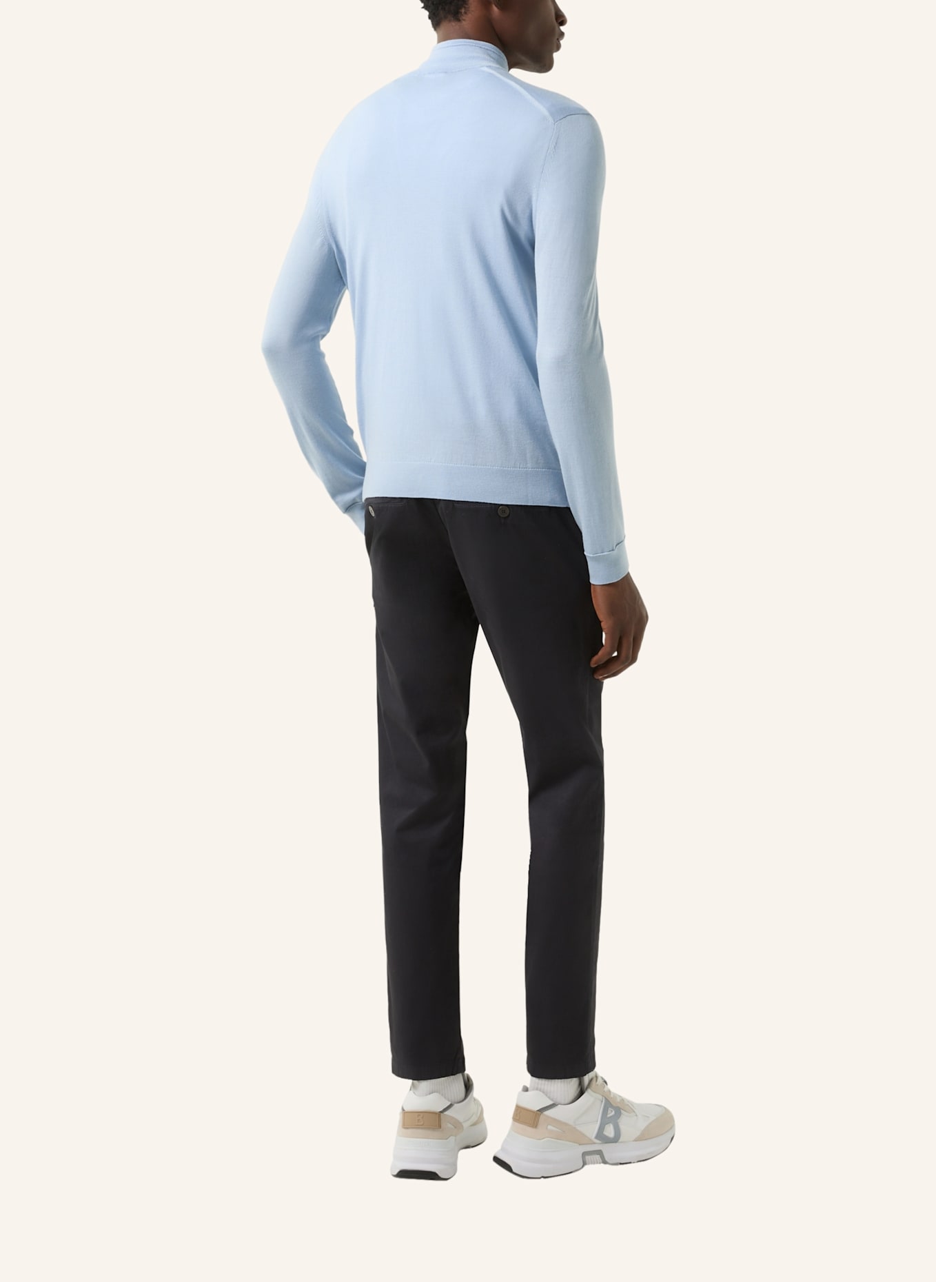 BOGNER Pullover: HELLBLAU