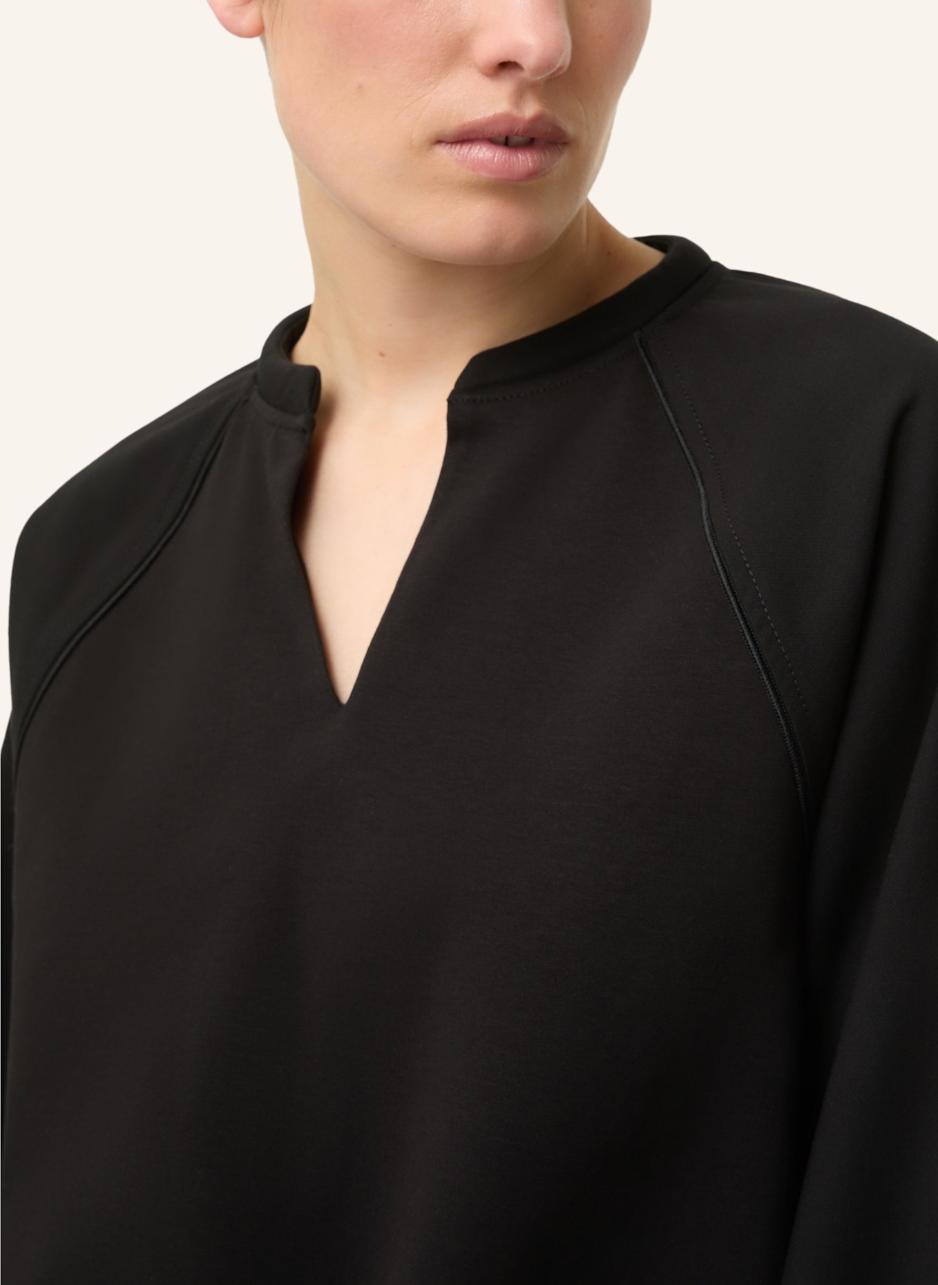 BOGNER Sweatshirt: SCHWARZ