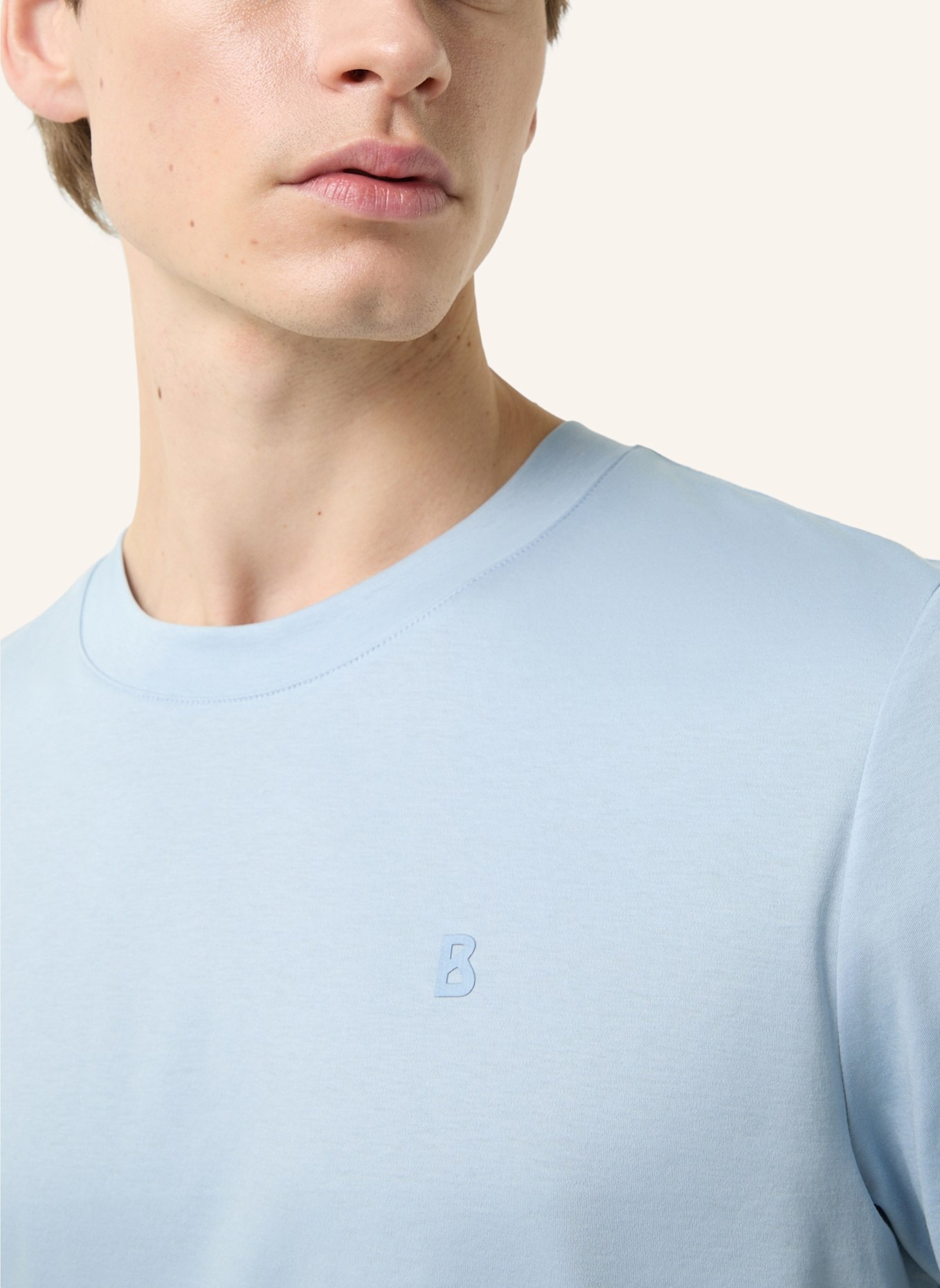 BOGNER T-Shirt RYAN: HELLBLAU