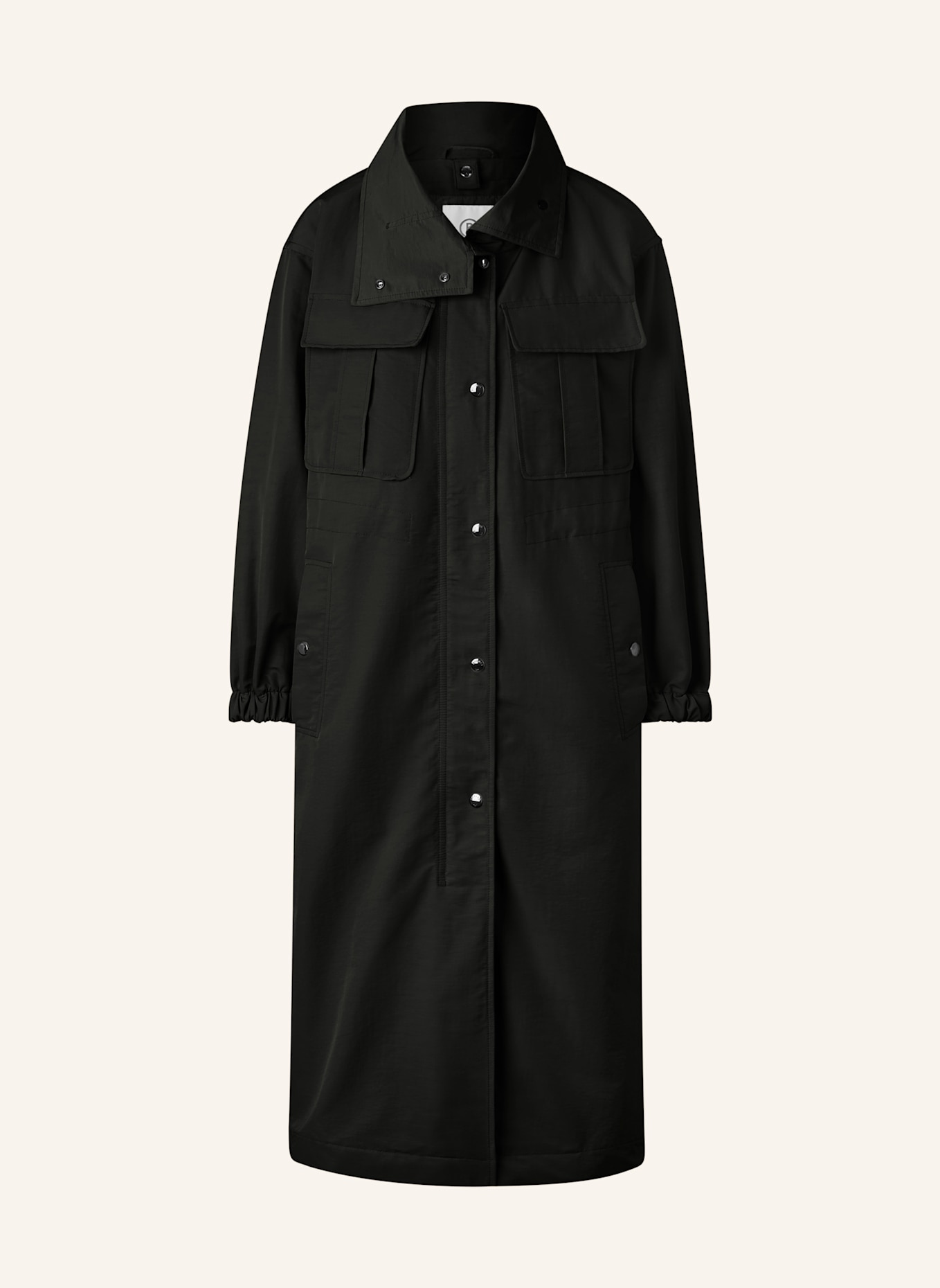 BOGNER Trenchcoat ELEKTRA: SCHWARZ
