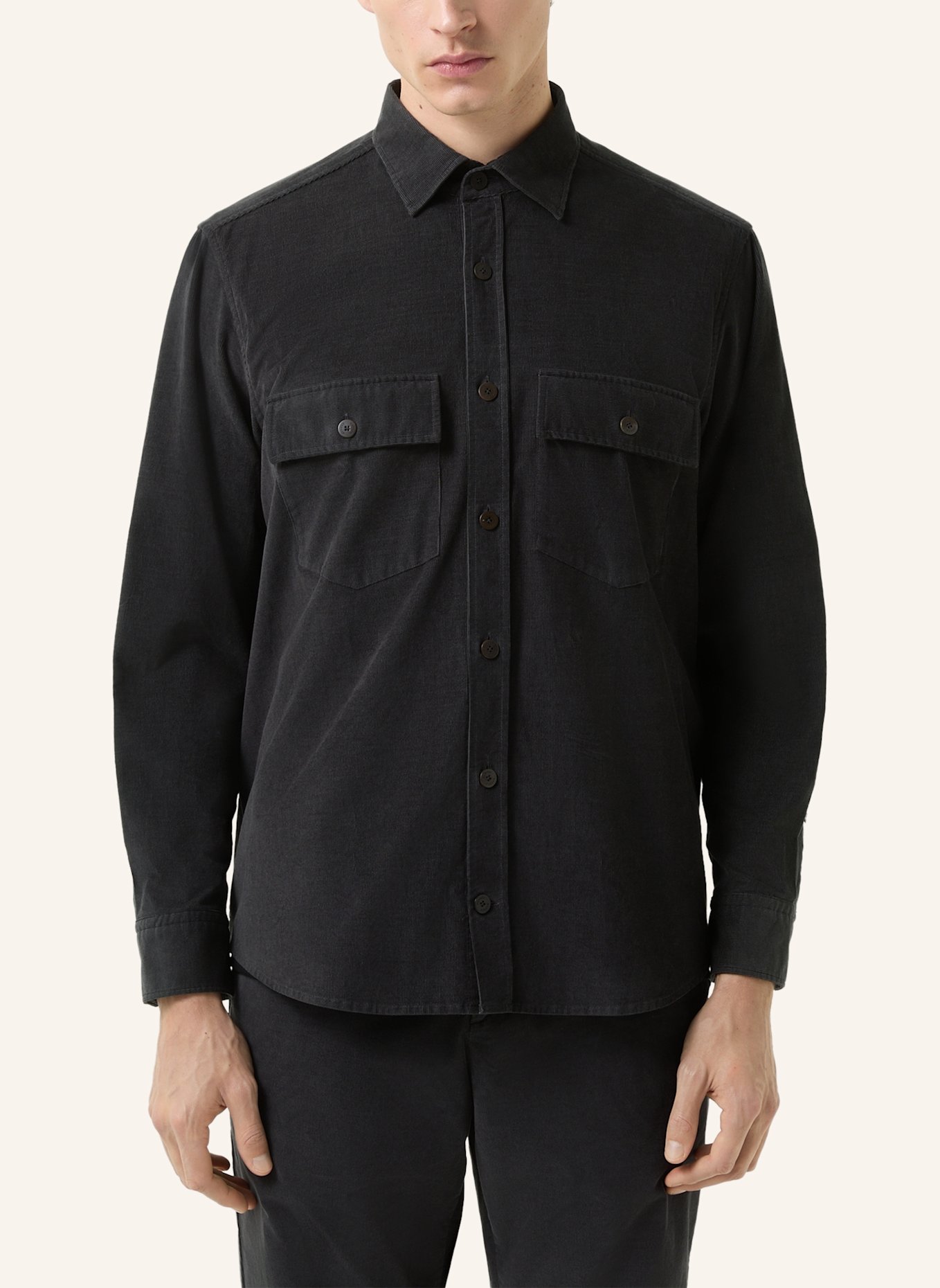 BOGNER Hemd: DUNKELGRAU