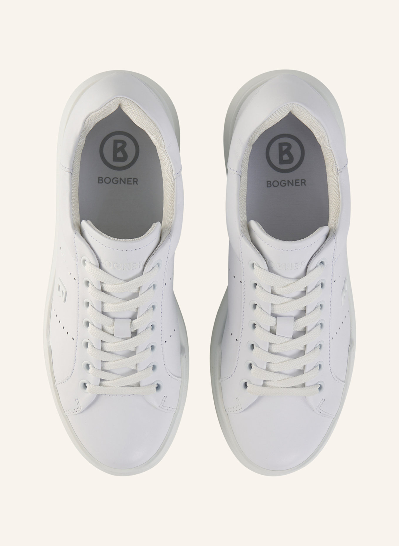 BOGNER Sneaker: WEISS