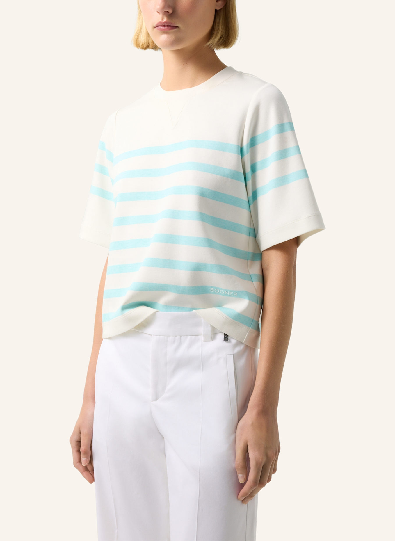 BOGNER T-Shirt: WEISS