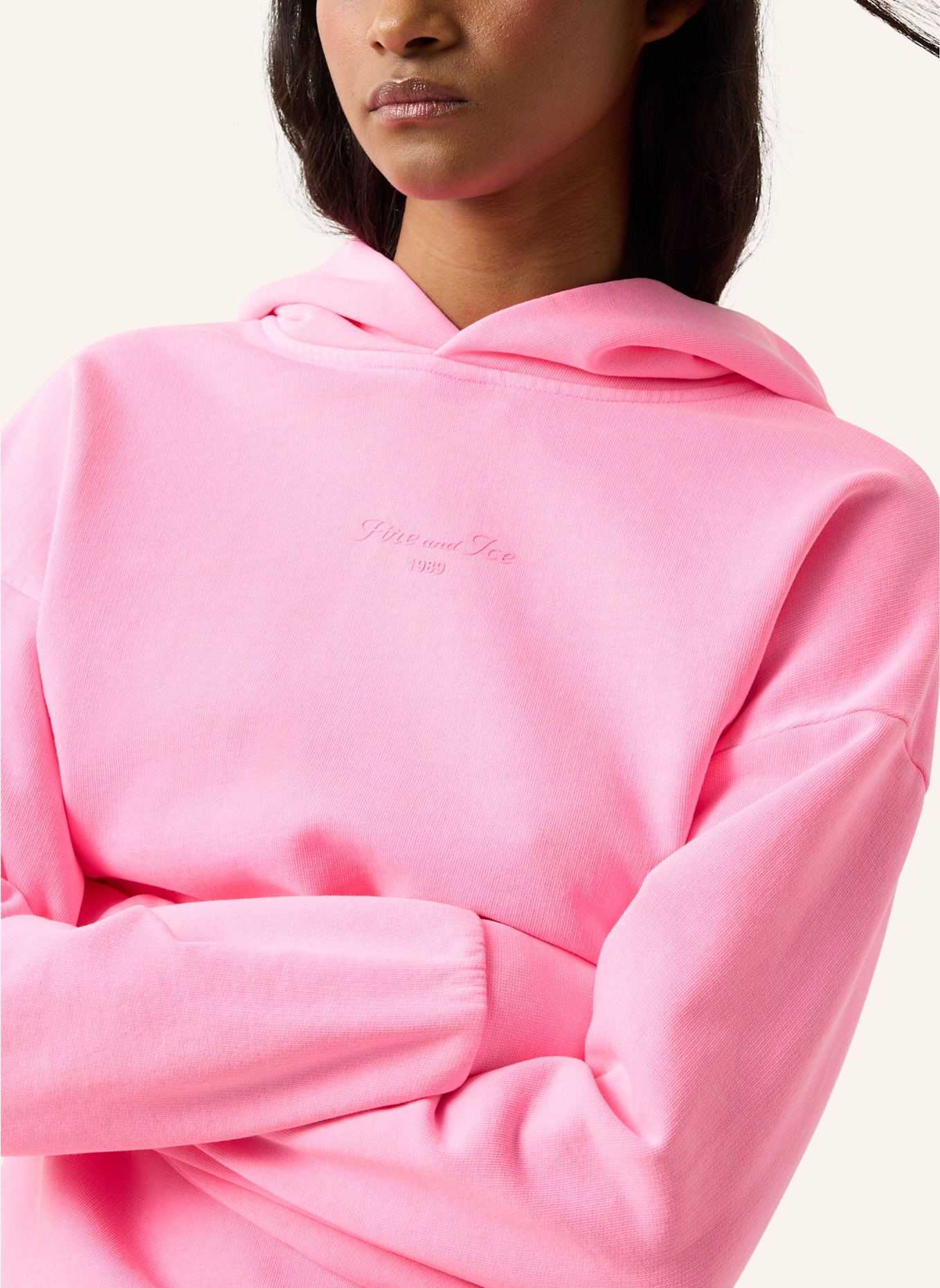 FIRE+ICE Sweatshirt: PINK