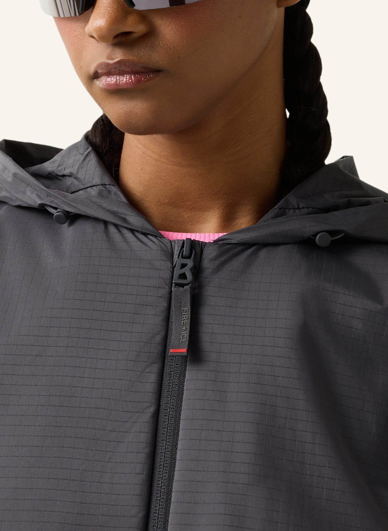 FIRE+ICE Funktionsjacke: DUNKELGRAU