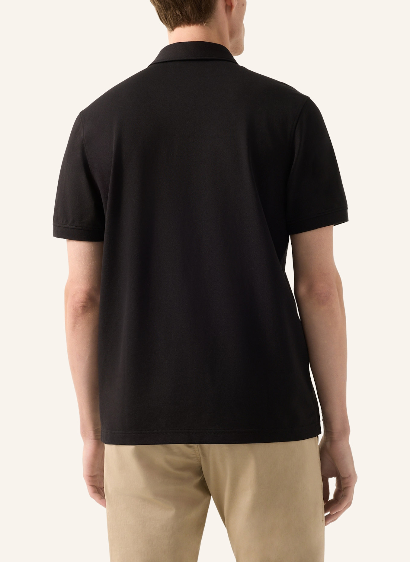 BOGNER Piqué-Poloshirt TIMO: SCHWARZ