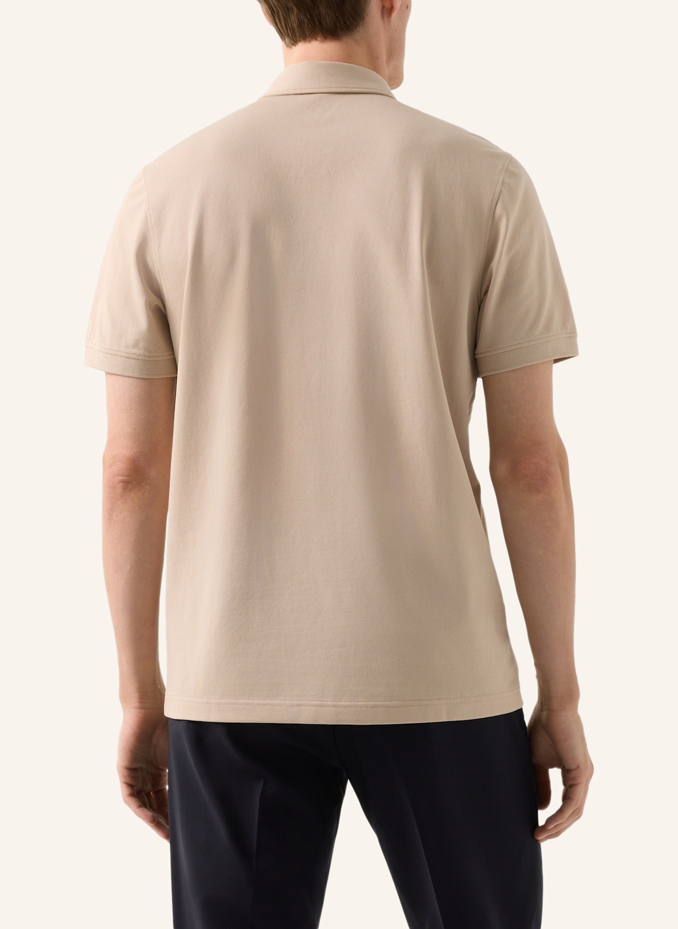 BOGNER Piqué-Poloshirt TIMO: BEIGE