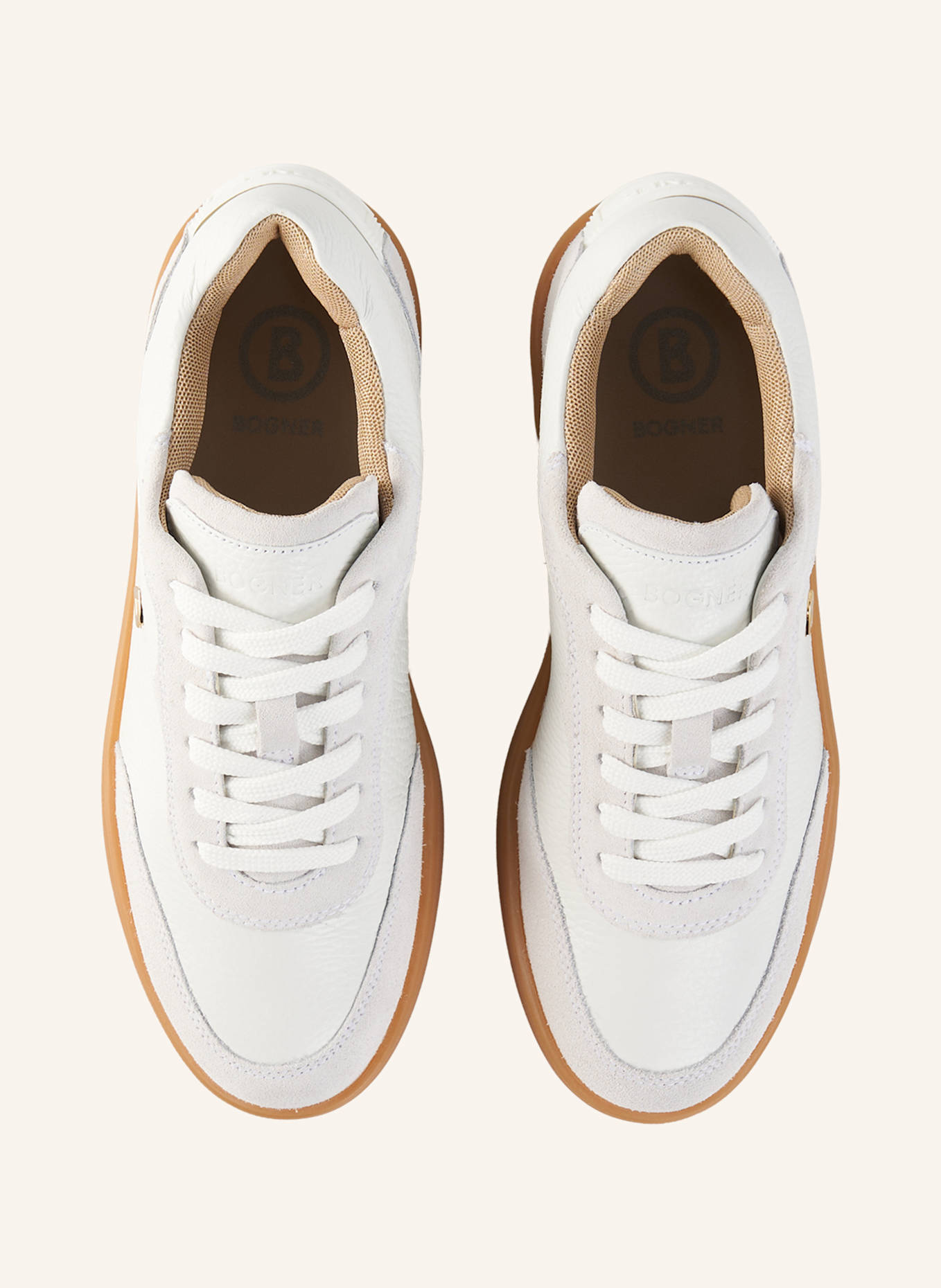 BOGNER Sneaker: WEISS