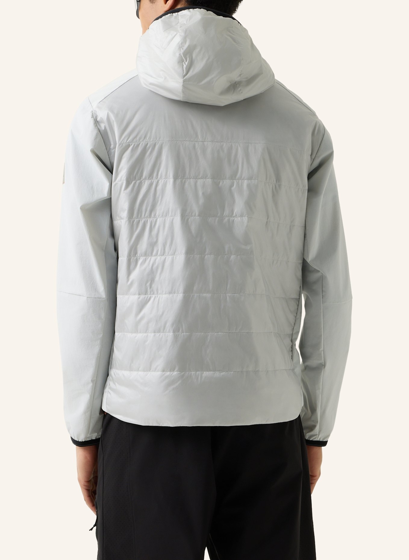 FIRE+ICE Hybrid-Steppjacke KEGAN: HELLGRAU