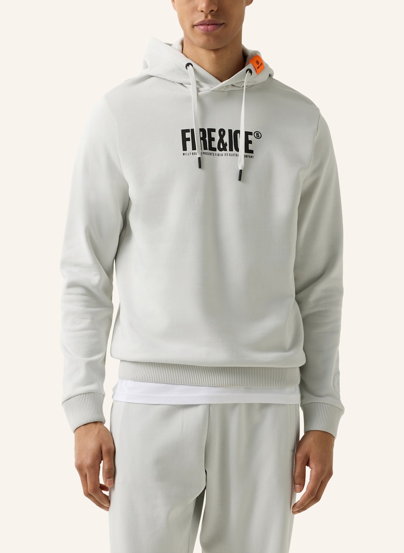 FIRE+ICE Sweatshirt: HELLGRAU