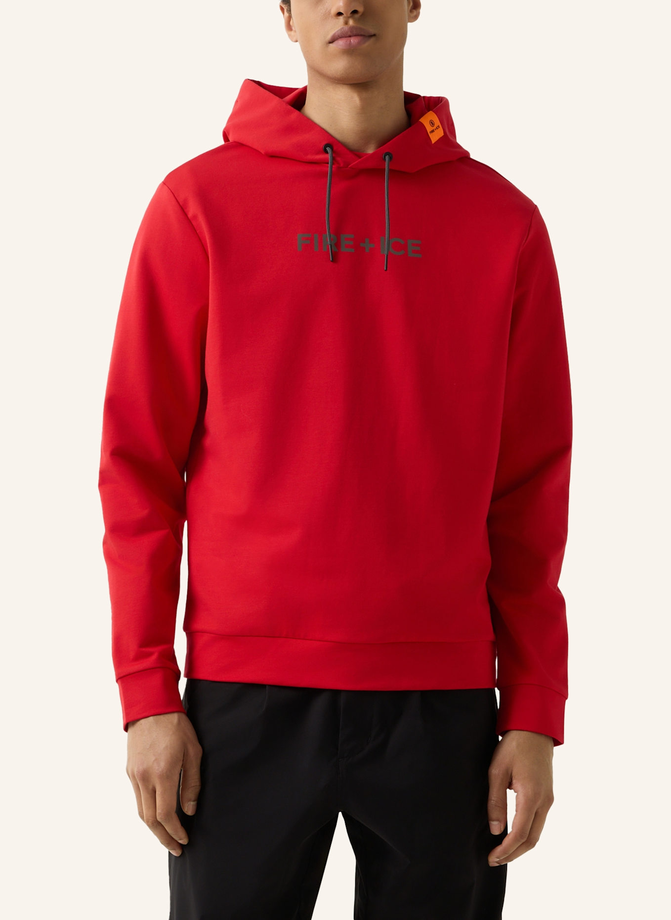 FIRE+ICE Hoodie CADELL: ROT