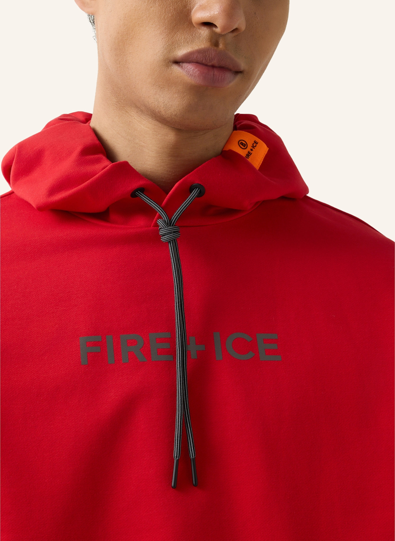 FIRE+ICE Hoodie CADELL: ROT