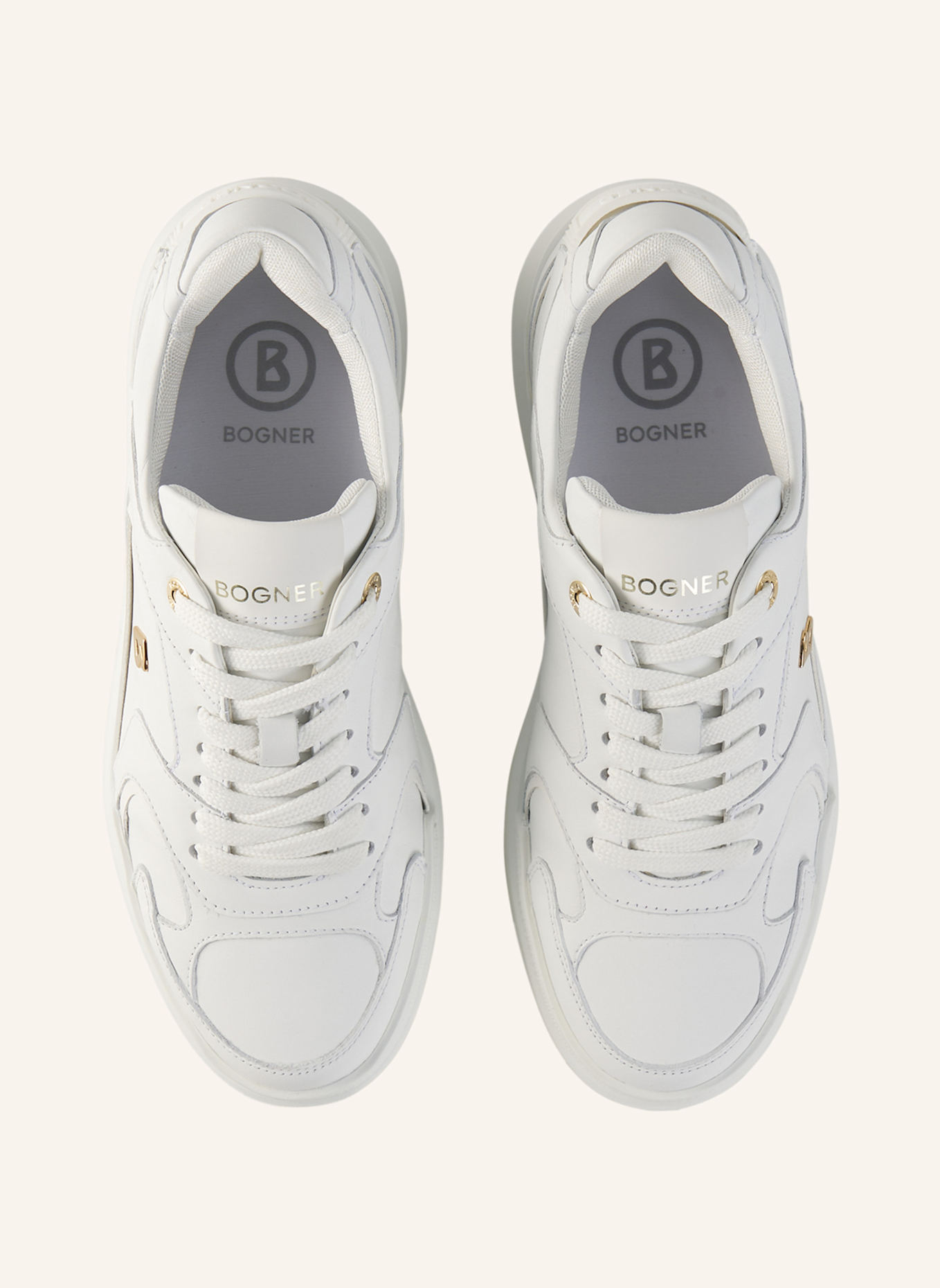 BOGNER Sneaker: WEISS