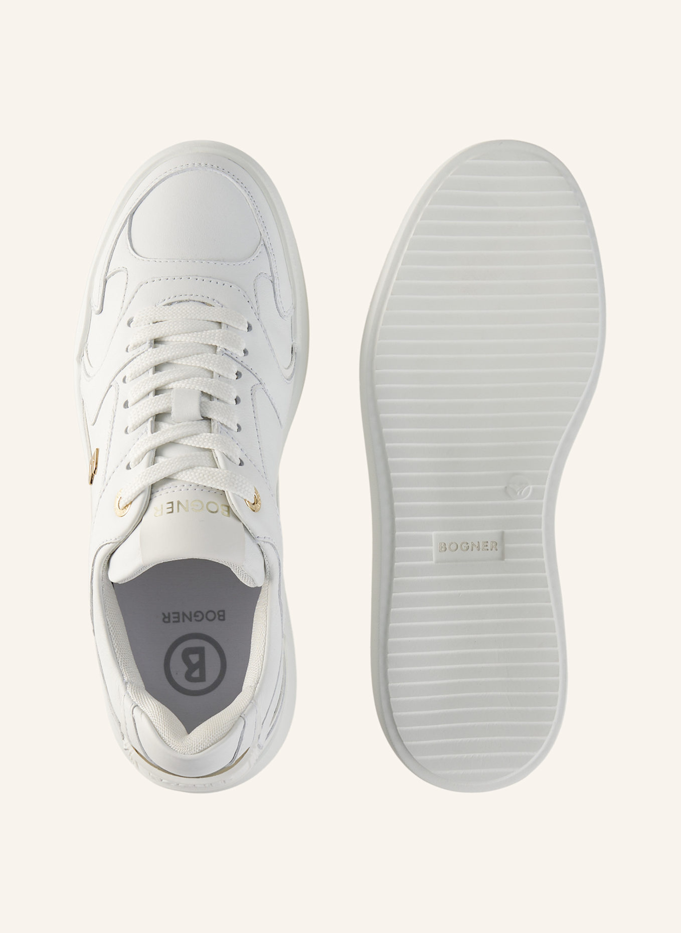 BOGNER Sneaker: WEISS