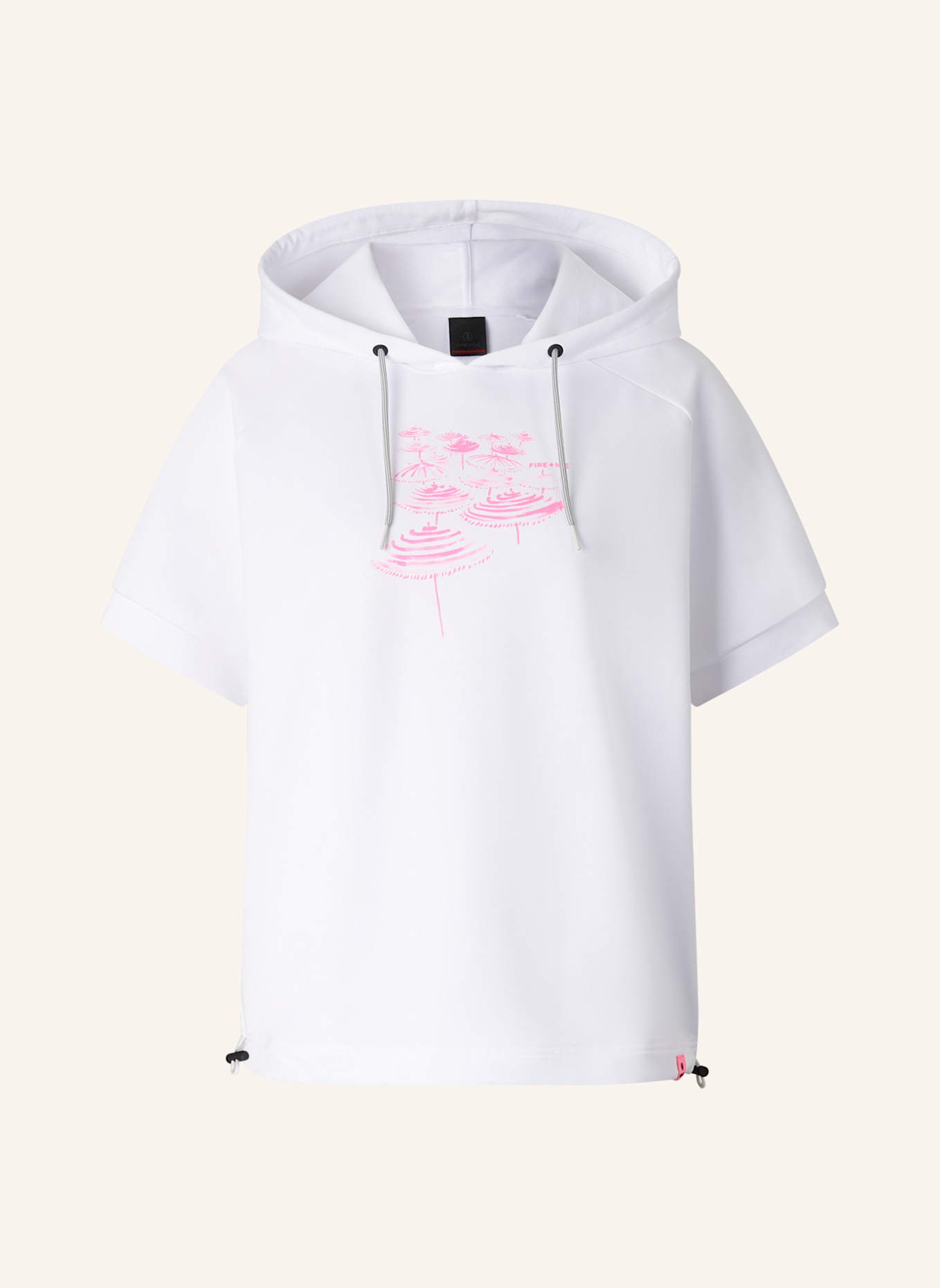 FIRE+ICE Sweatshirt: WEISS/ PINK
